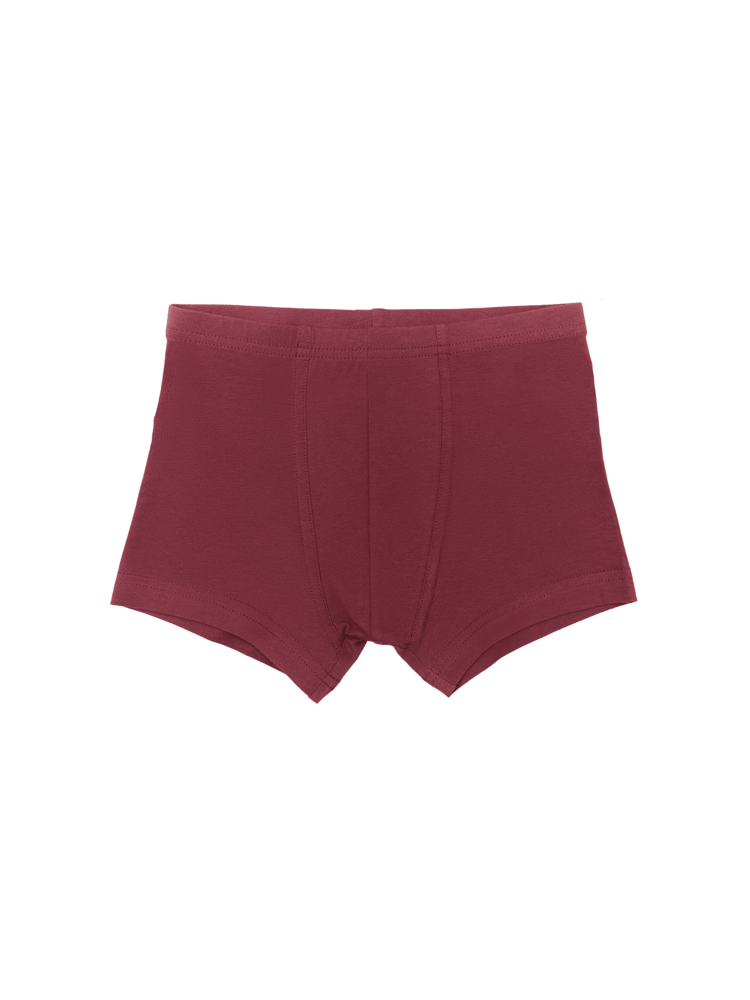 4er-Set Jungen-Retroshorts – Admiralblau, Bordeaux, Denimblau - Evermind.eco
