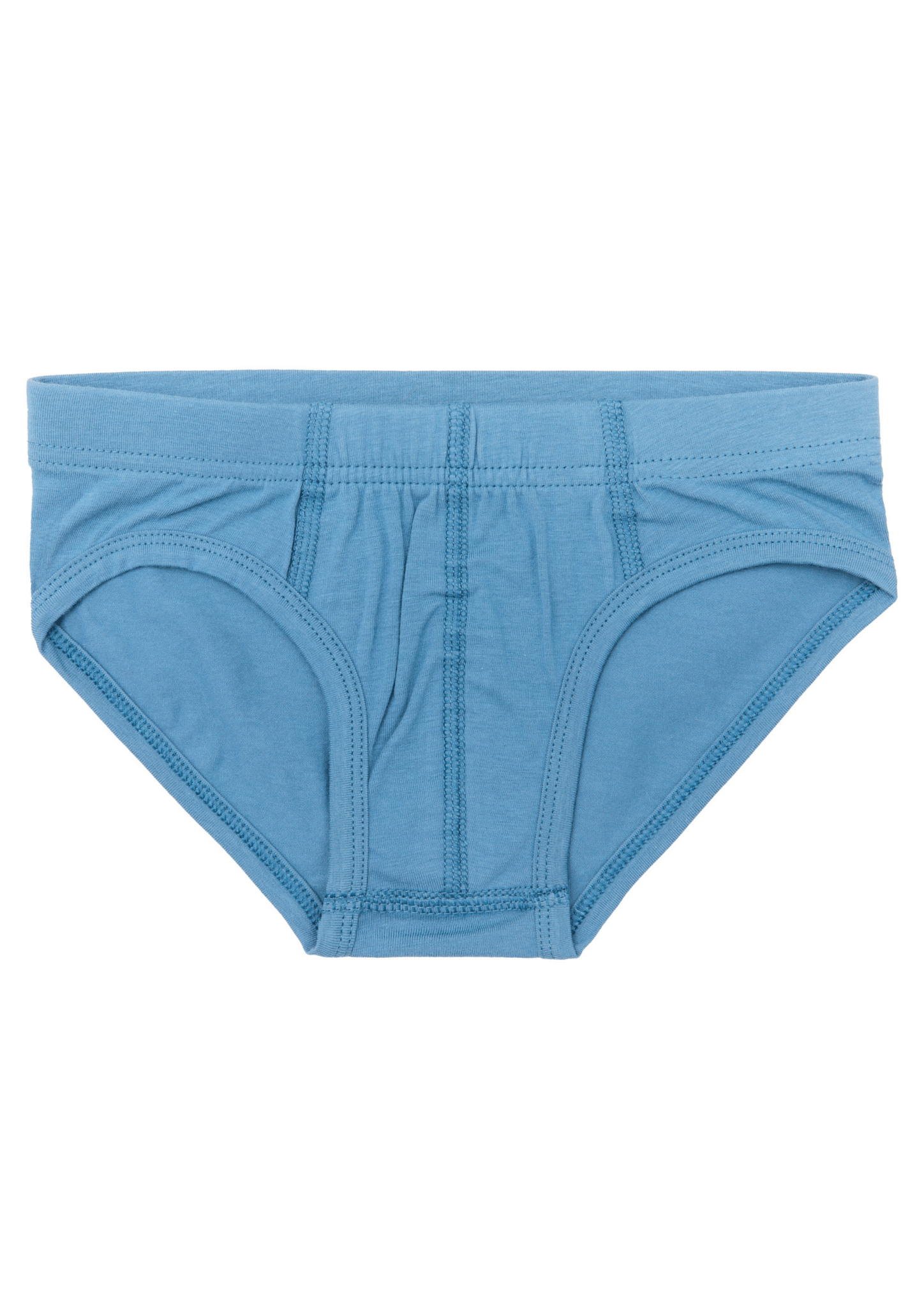 4er-Set Jungen-Slips – Admiralblau, Bordeaux, Denimblau - Evermind.eco