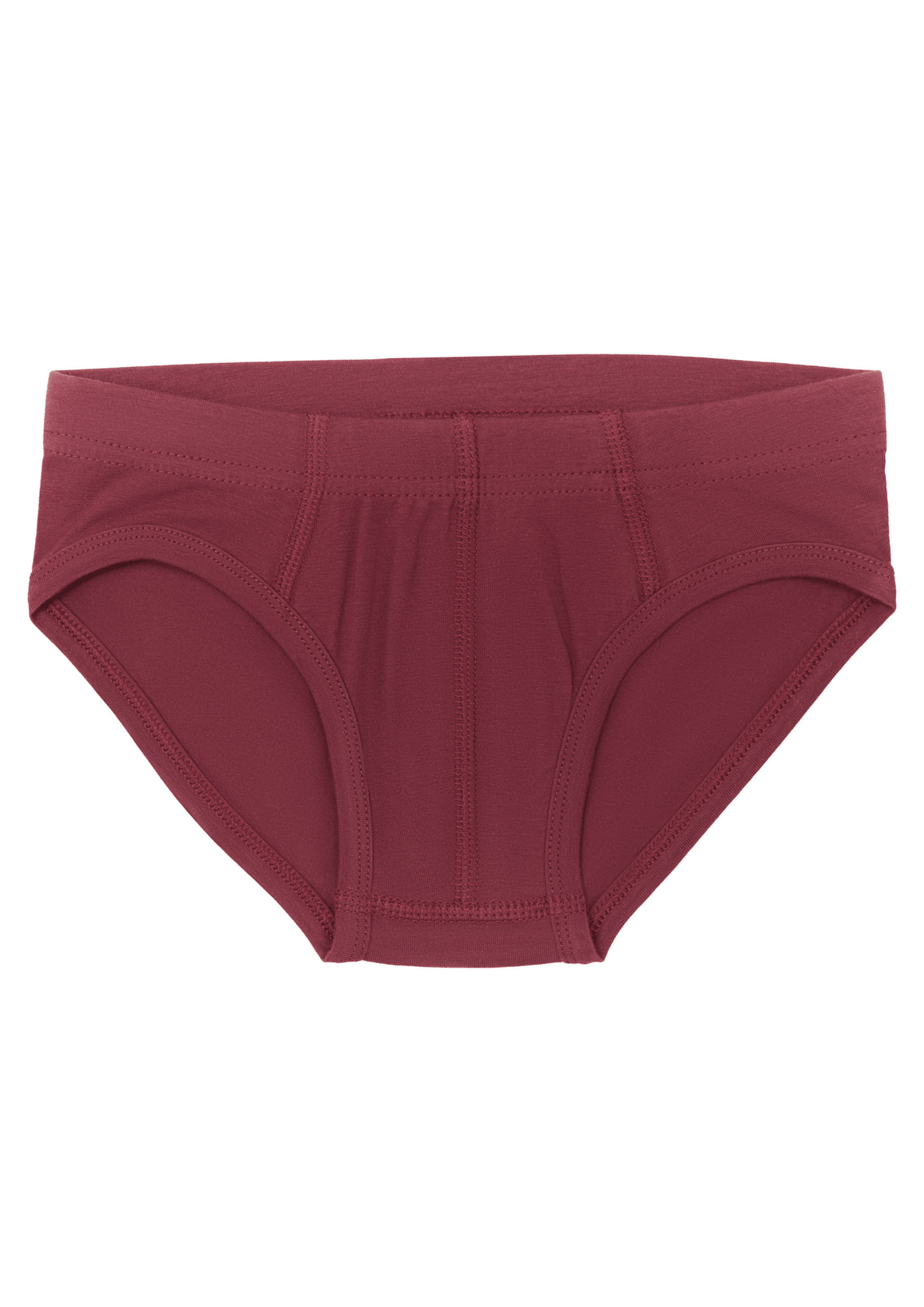 4er-Set Jungen-Slips – Admiralblau, Bordeaux, Denimblau - Evermind.eco
