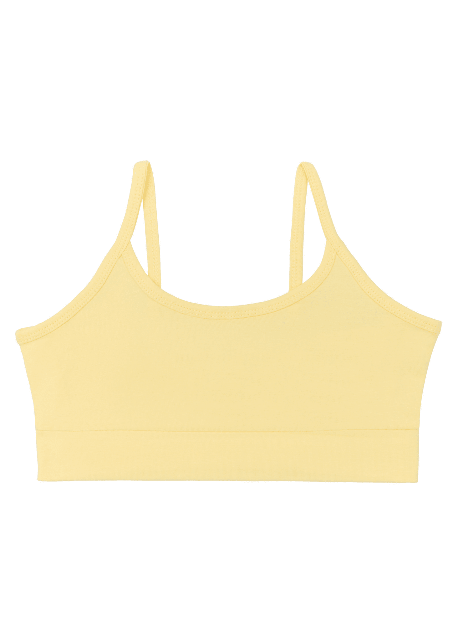 4er-Set Mädchen-Bustiers – Beige, Dorée, Eisberggrün - Evermind.eco