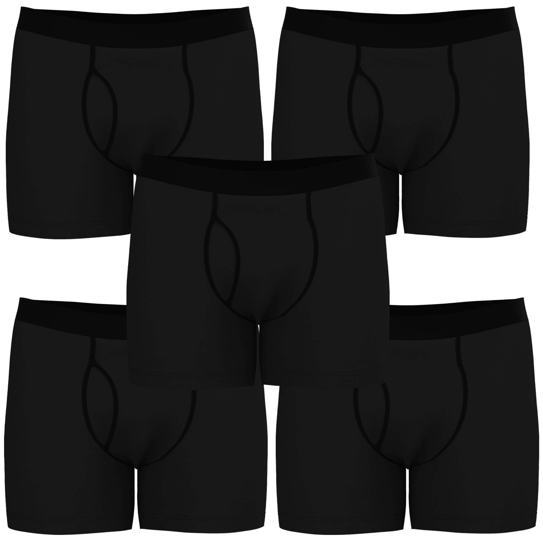 5er-Pack Herren Boxershorts - Evermind.eco