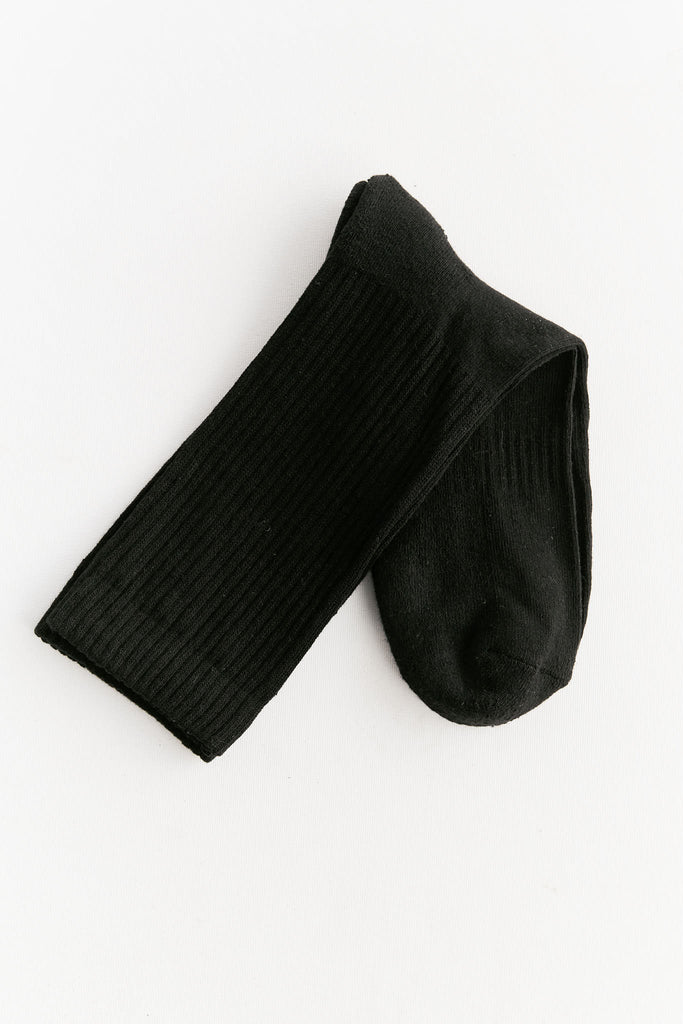 T6000-01 | Unisex Warm Socks - Black