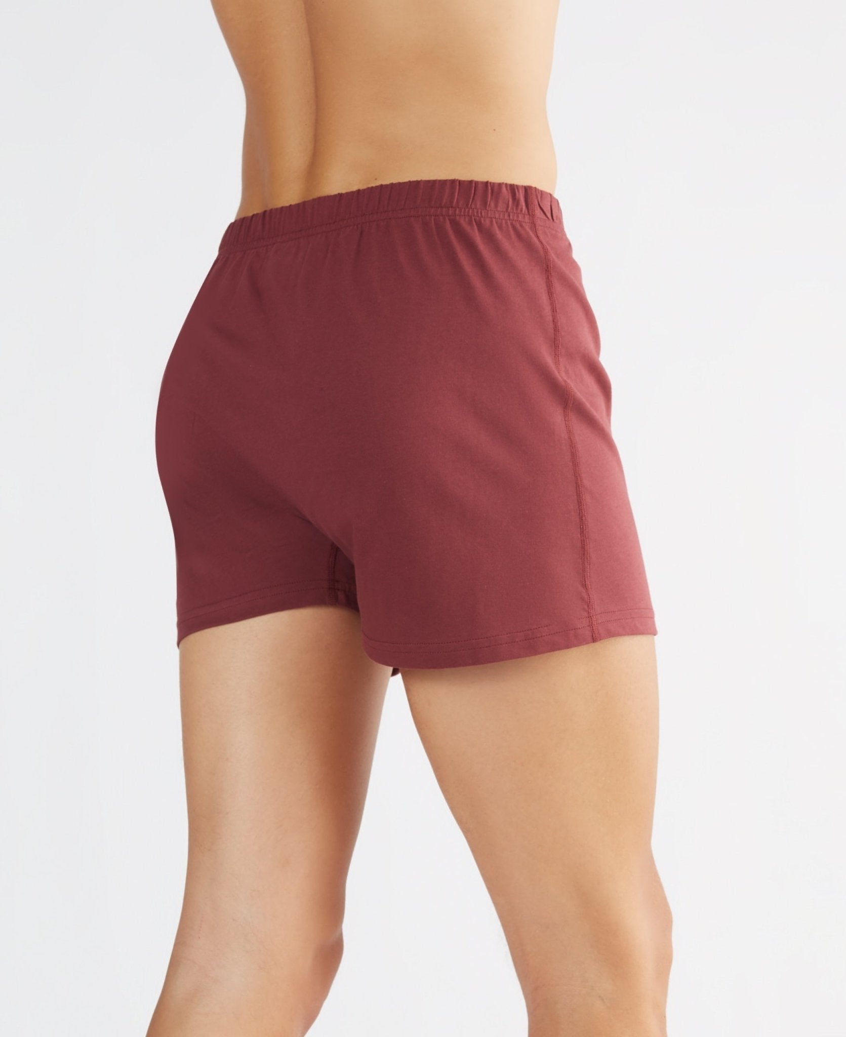 Bio-Baumwoll-Boxershorts mit Holzknopf - 3er Pack - Evermind.eco