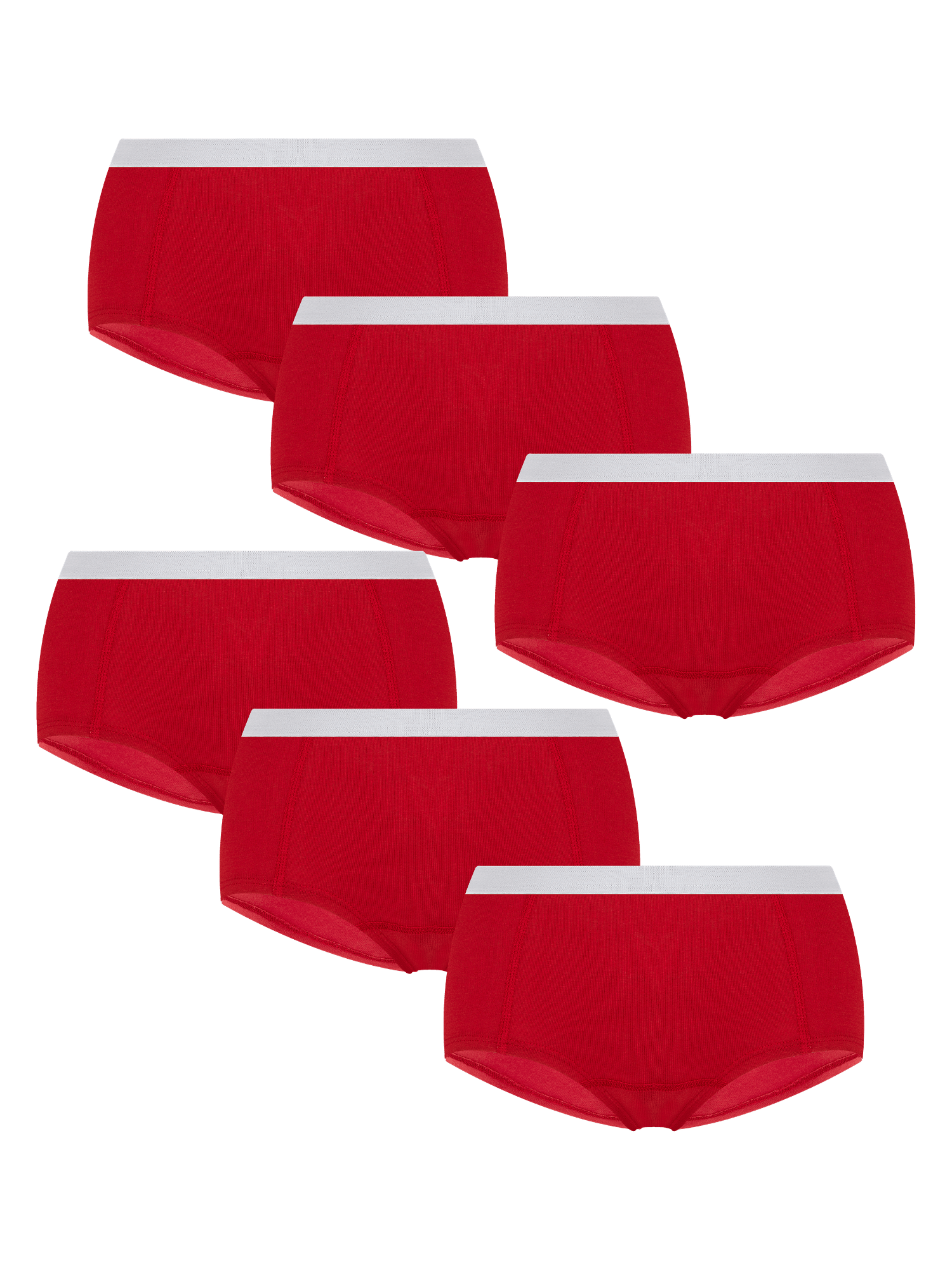 Bio-Baumwoll-Boyshorts – 6er Pack - Evermind.eco