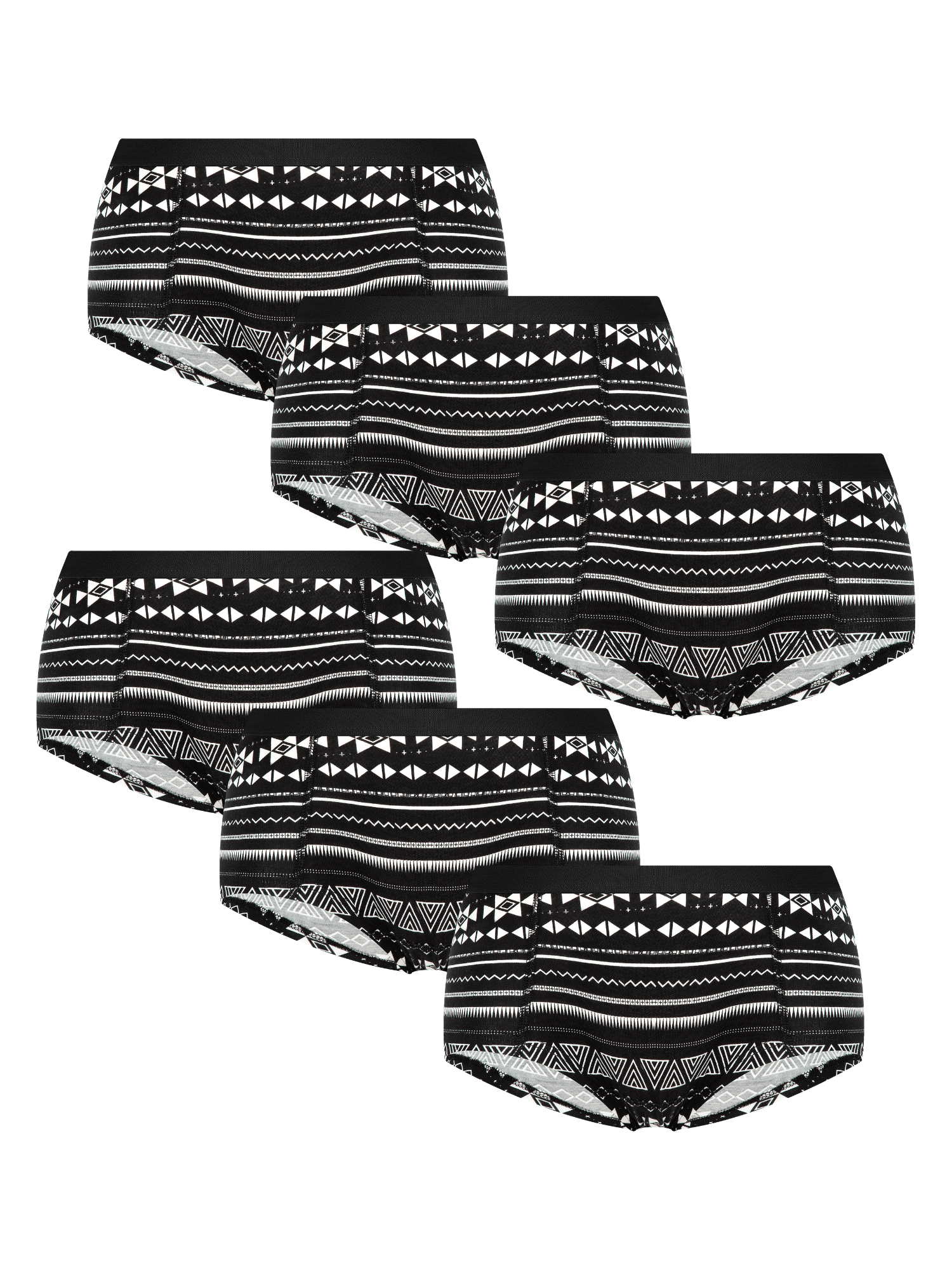 Bio-Baumwoll-Boyshorts – 6er Pack - Evermind.eco