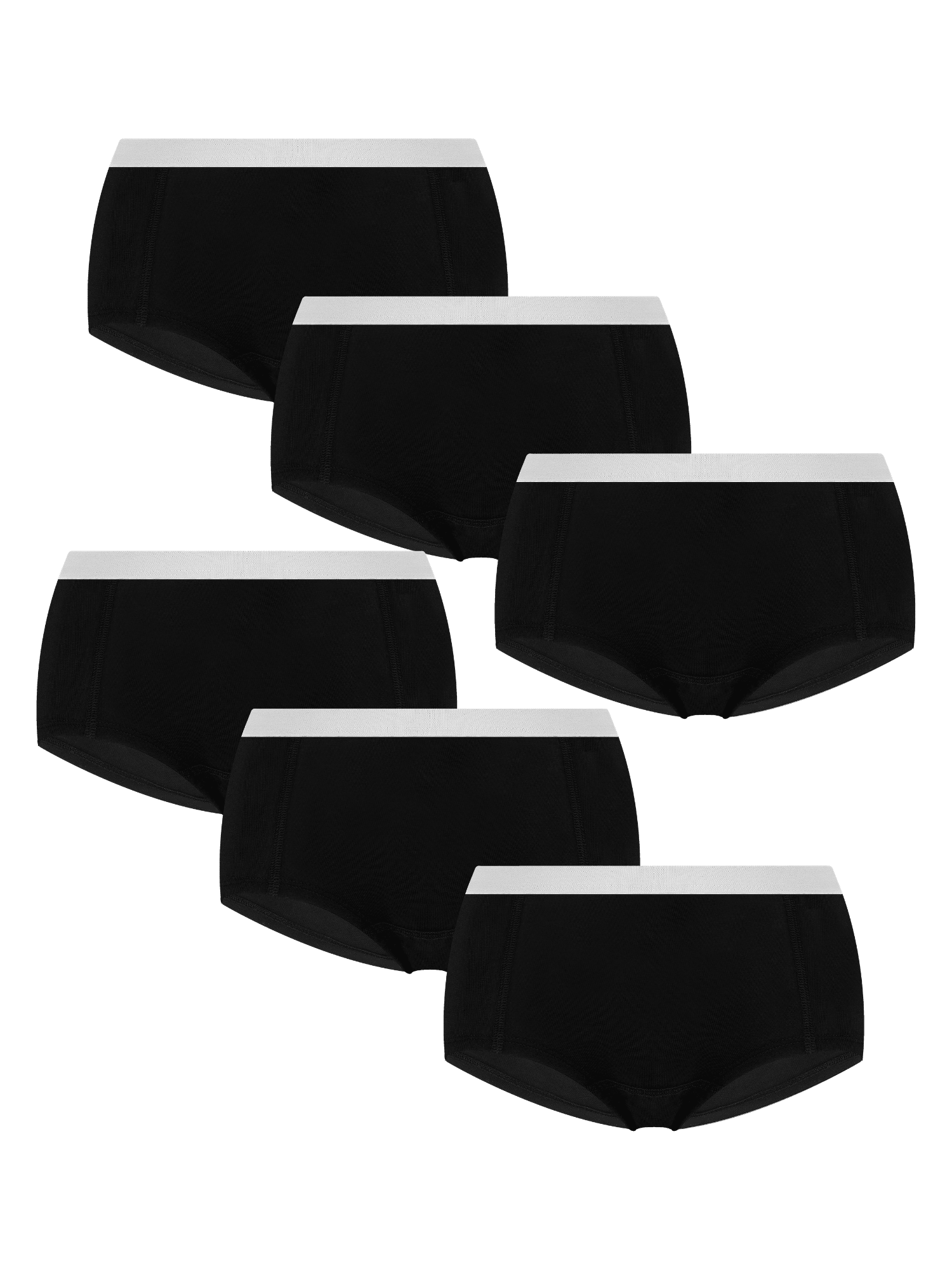 Bio-Baumwoll-Boyshorts – 6er Pack - Evermind.eco