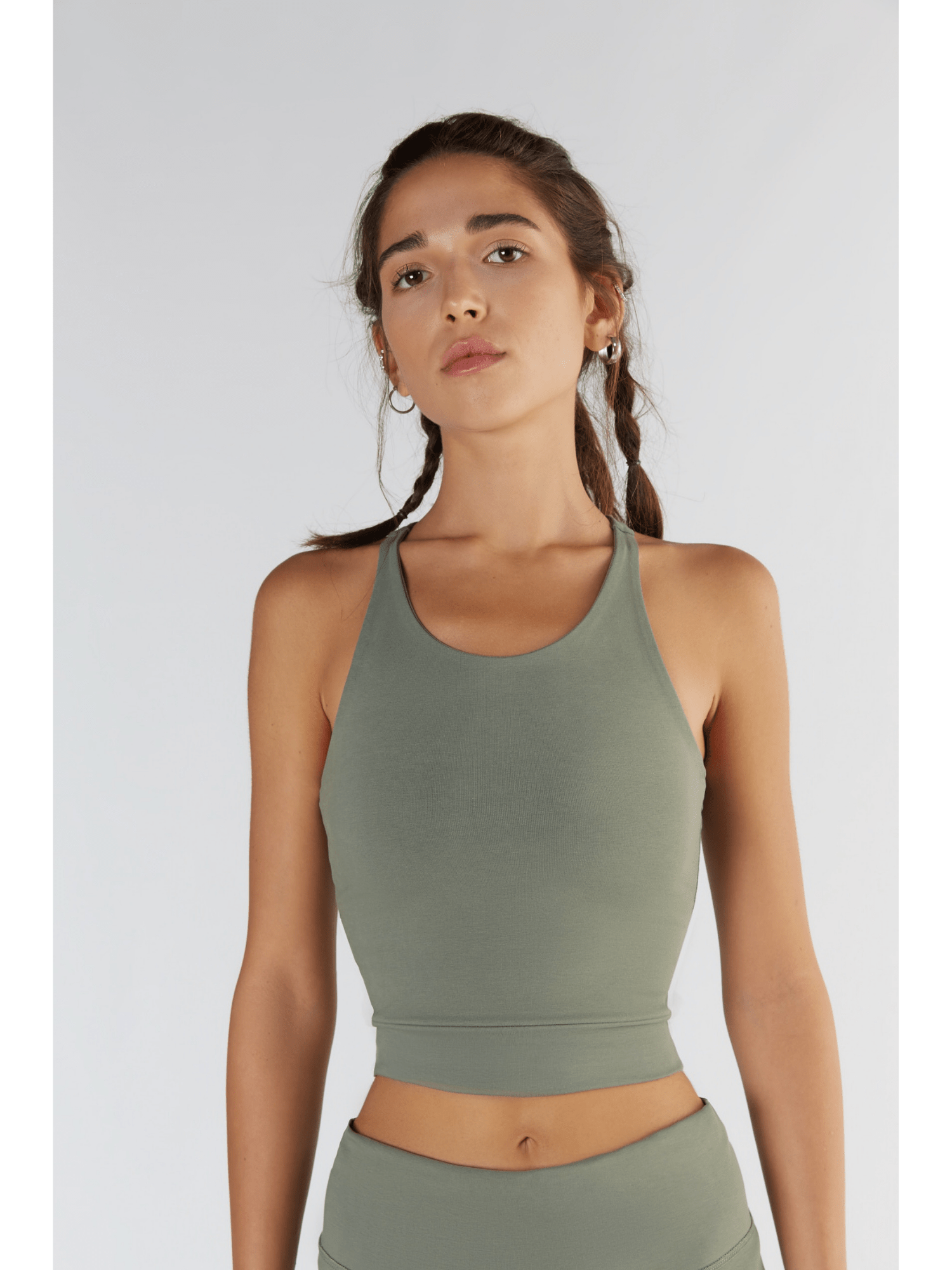 Bio-Baumwoll Damen Crop Top - Evermind.eco