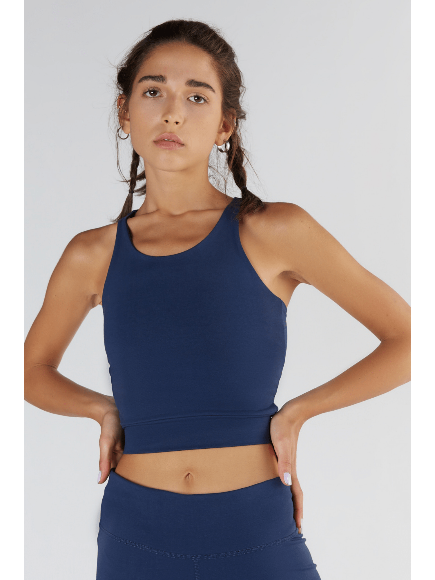 Bio-Baumwoll Damen Crop Top - Evermind.eco