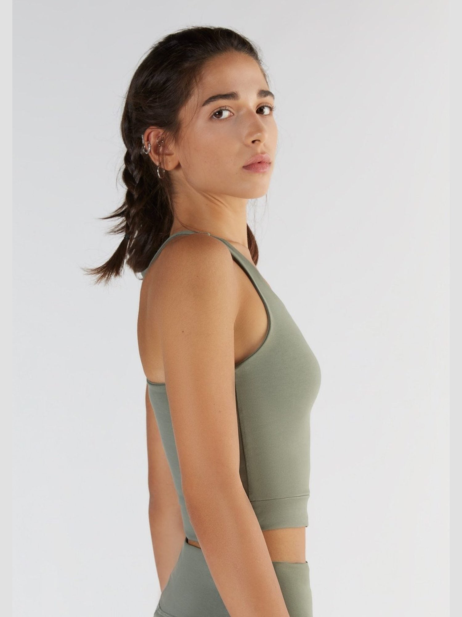 Bio-Baumwoll Damen Crop Top - Evermind.eco