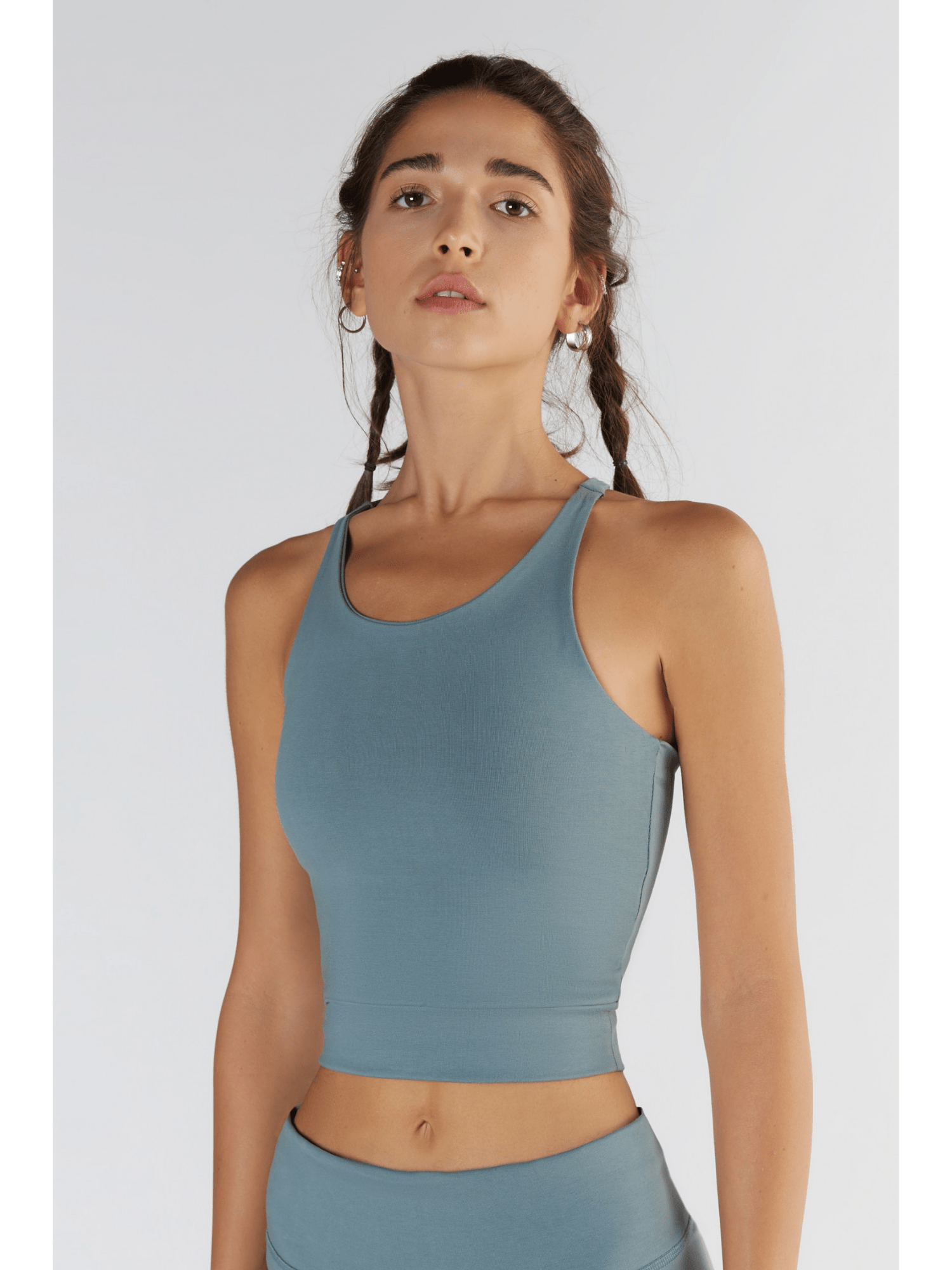 Bio-Baumwoll Damen Crop Top - Evermind.eco