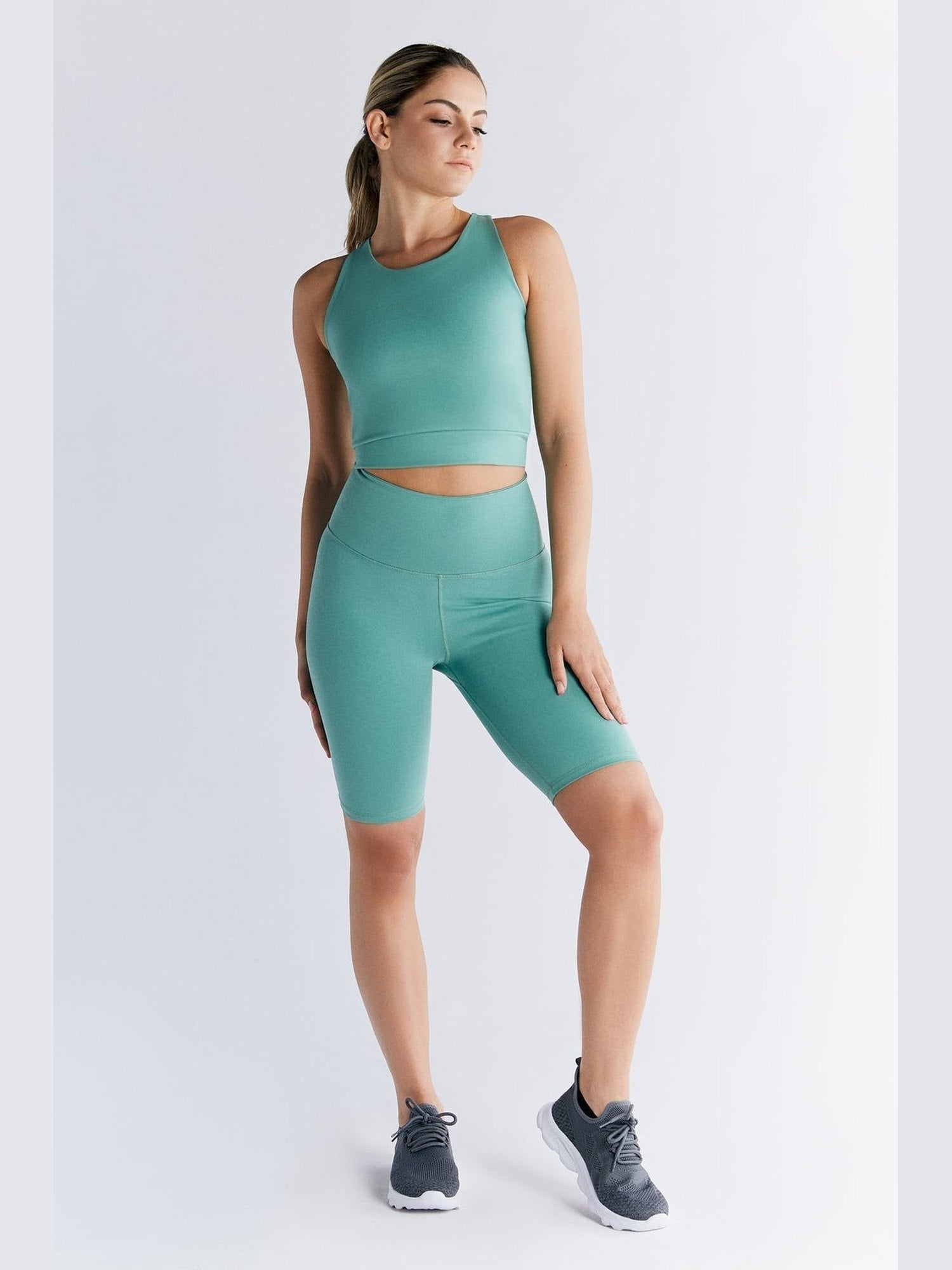Bio-Baumwoll Damen Crop Top - Evermind.eco
