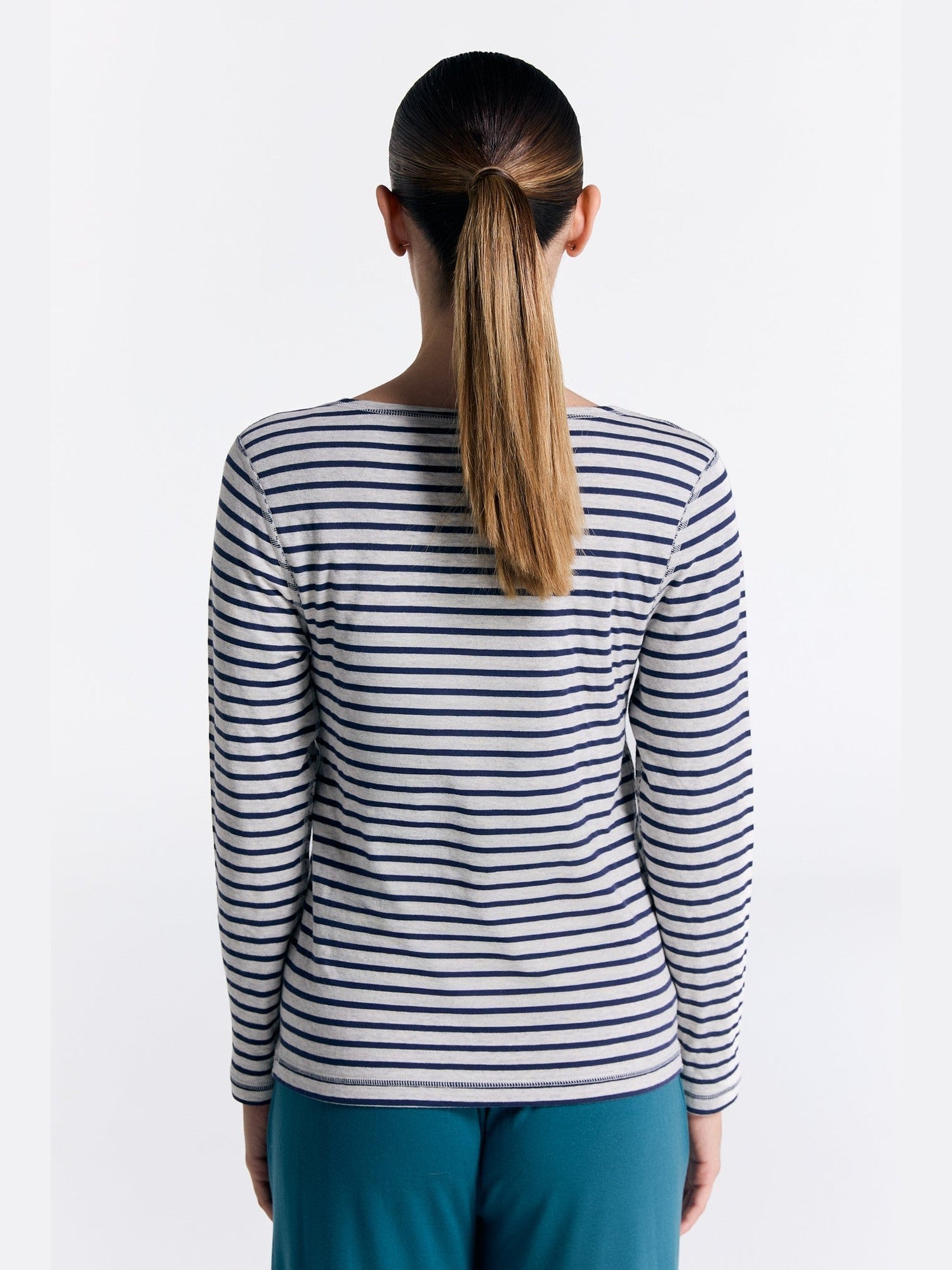 Bio-Baumwoll Damen Wendelangarmshirt - Evermind.eco