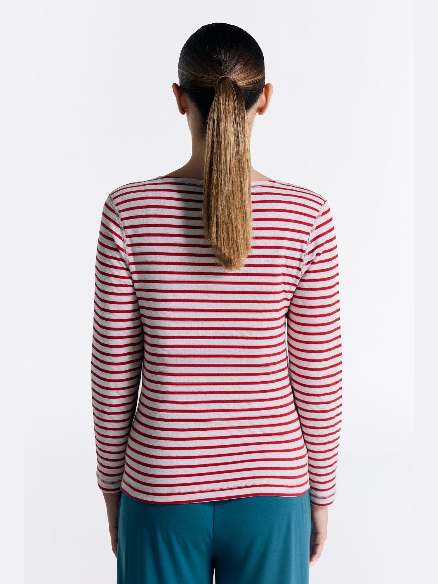 Bio-Baumwoll Damen Wendelangarmshirt - Evermind.eco