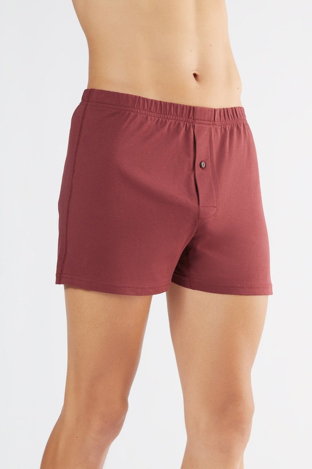 Bio-Baumwoll-Herren Boxershorts mit Eingriff - Evermind.eco
