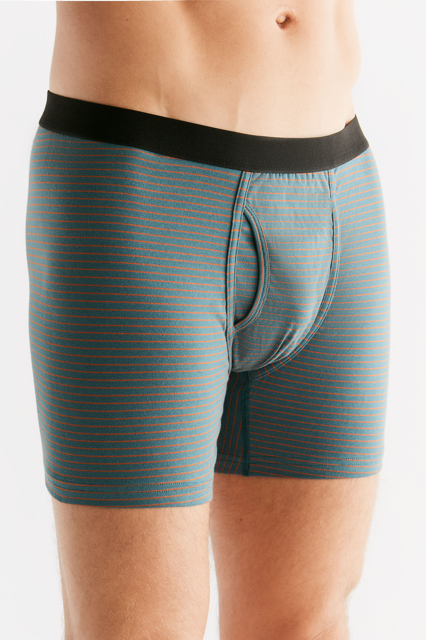 Bio-Baumwoll-Herren Boxershorts mit Eingriff - Evermind.eco