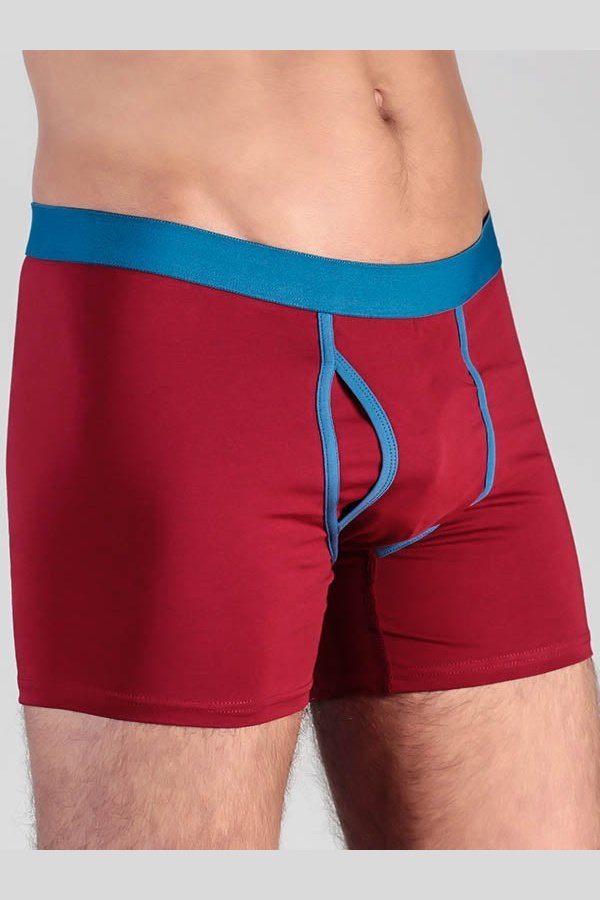 Bio-Baumwoll-Herren Boxershorts mit Eingriff - Evermind.eco