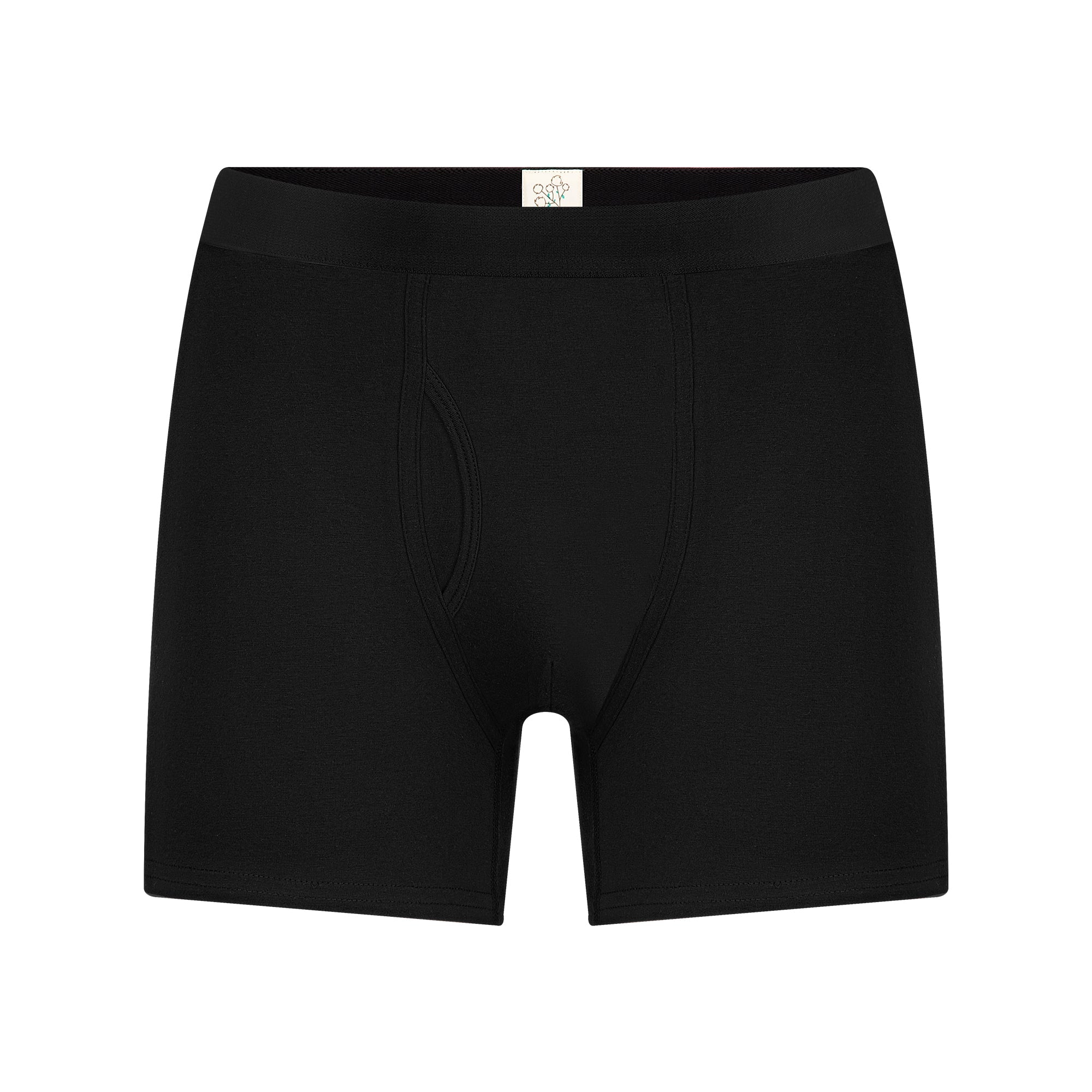 Bio-Baumwoll-Herren Boxershorts mit Eingriff - 3er Pack - Evermind.eco