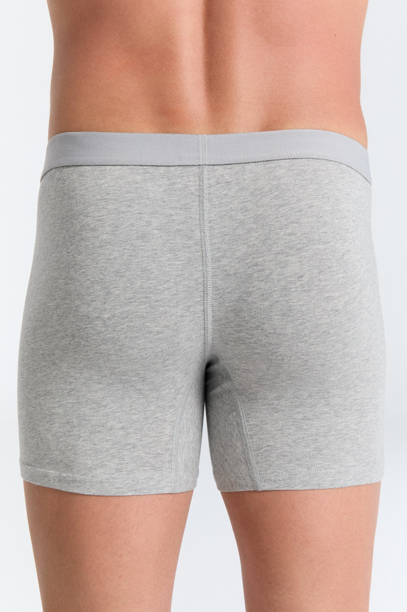 Bio-Baumwoll-Herren Boxershorts mit Eingriff - 3er Pack - Evermind.eco