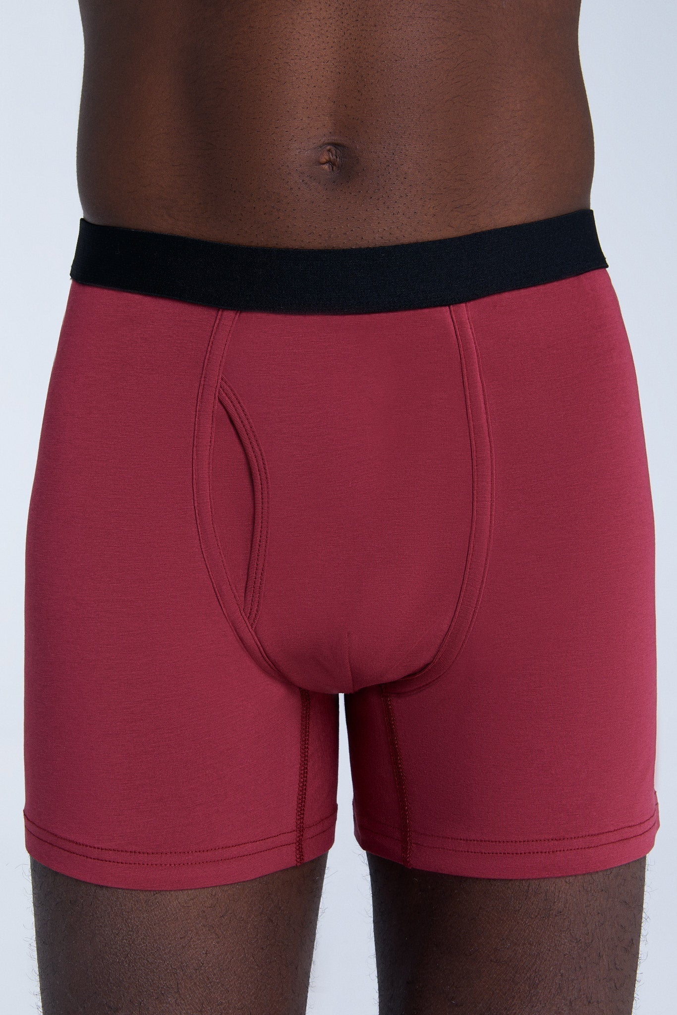 Bio-Baumwoll-Herren Boxershorts mit Eingriff - Evermind.eco