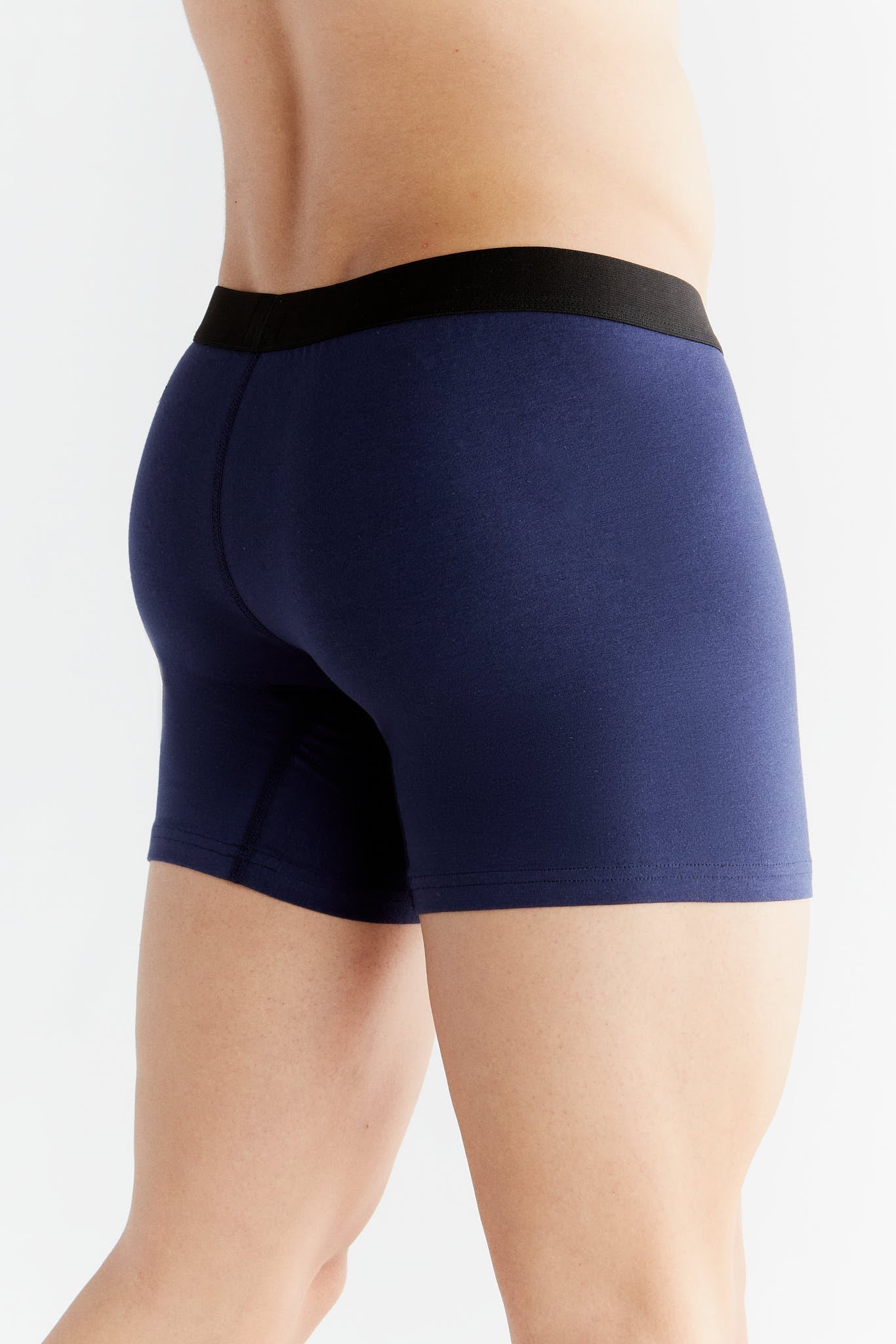 Bio-Baumwoll-Herren Boxershorts mit Eingriff - Evermind.eco