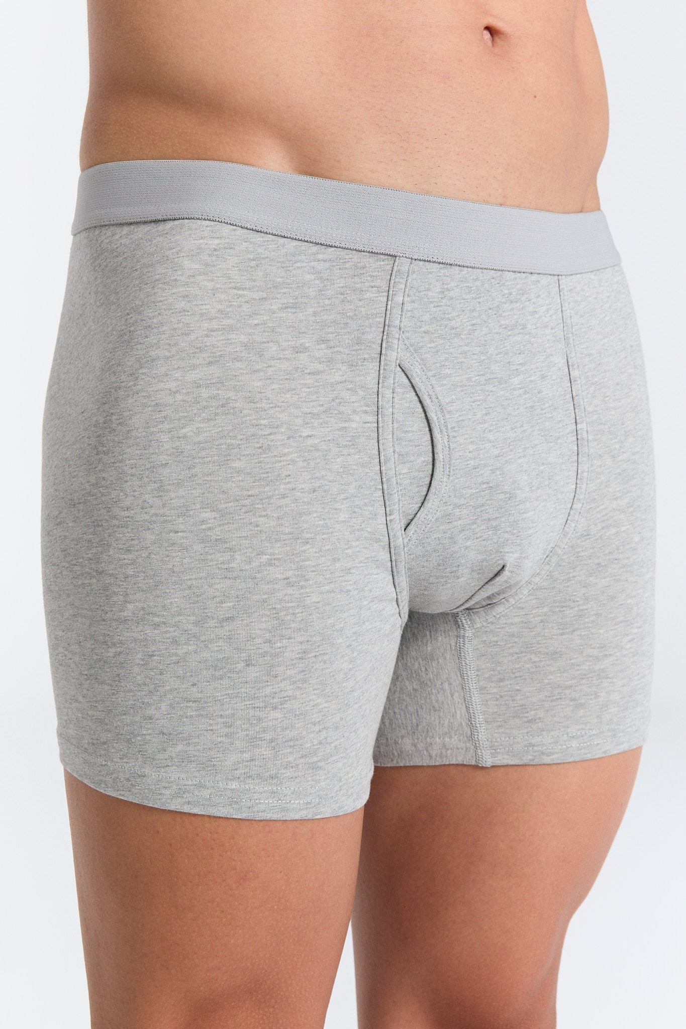 Bio-Baumwoll-Herren Boxershorts mit Eingriff - Evermind.eco