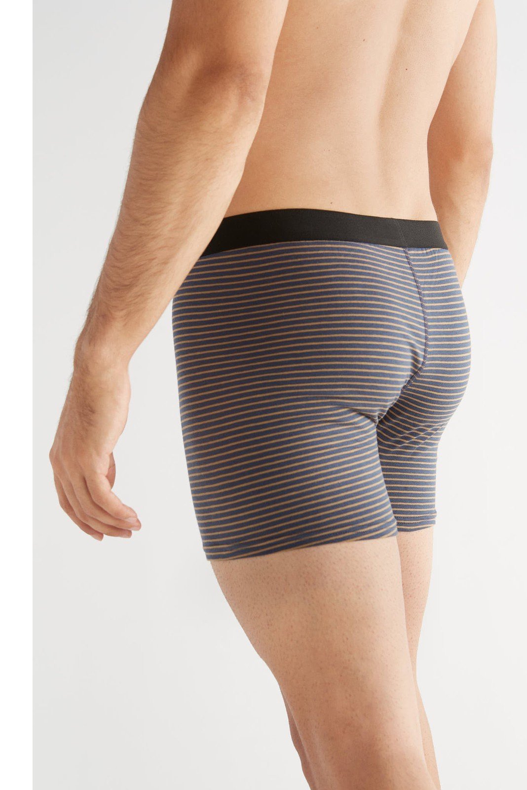 Bio-Baumwoll-Herren Boxershorts mit Eingriff - Evermind.eco