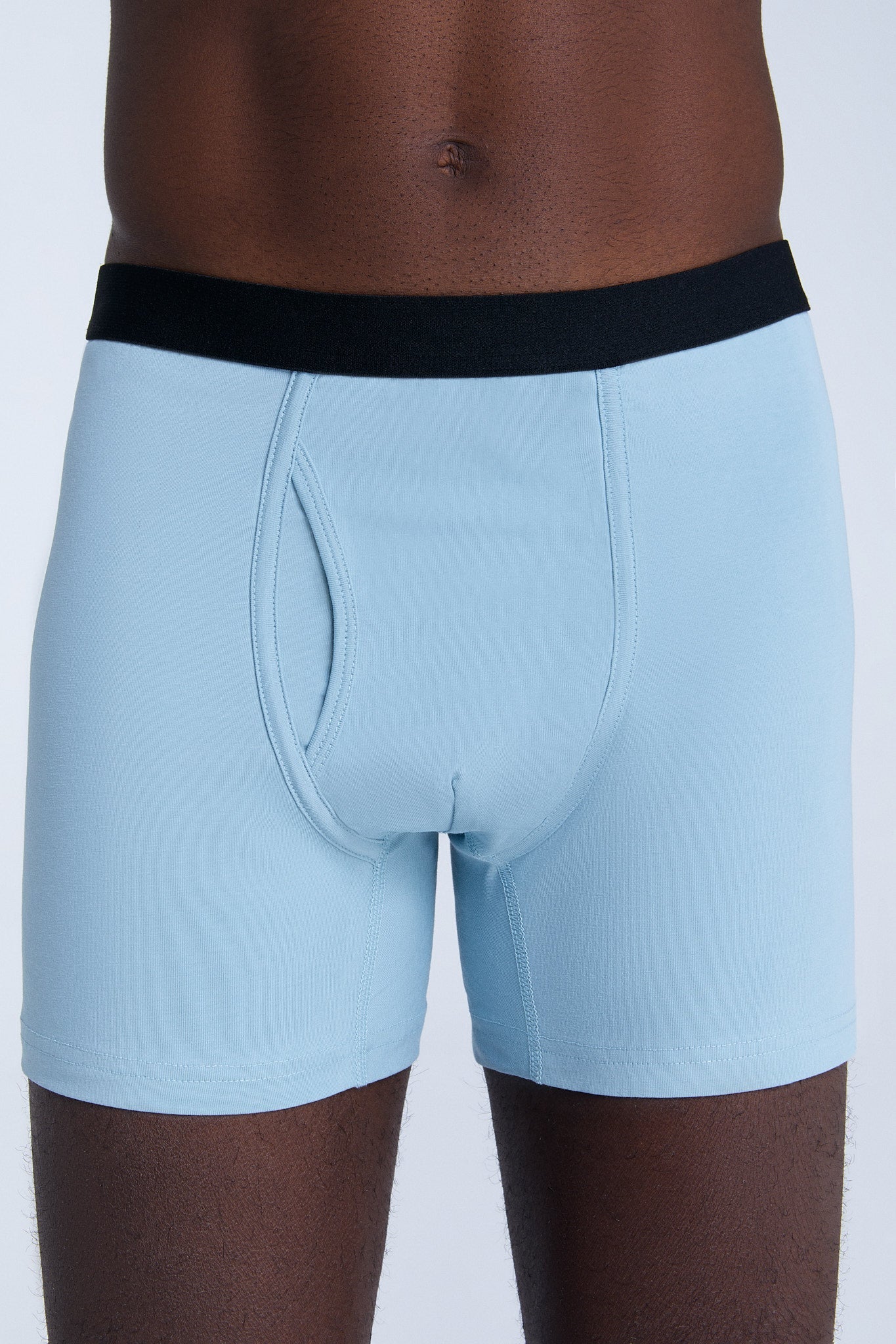 Bio-Baumwoll-Herren Boxershorts mit Eingriff - Evermind.eco