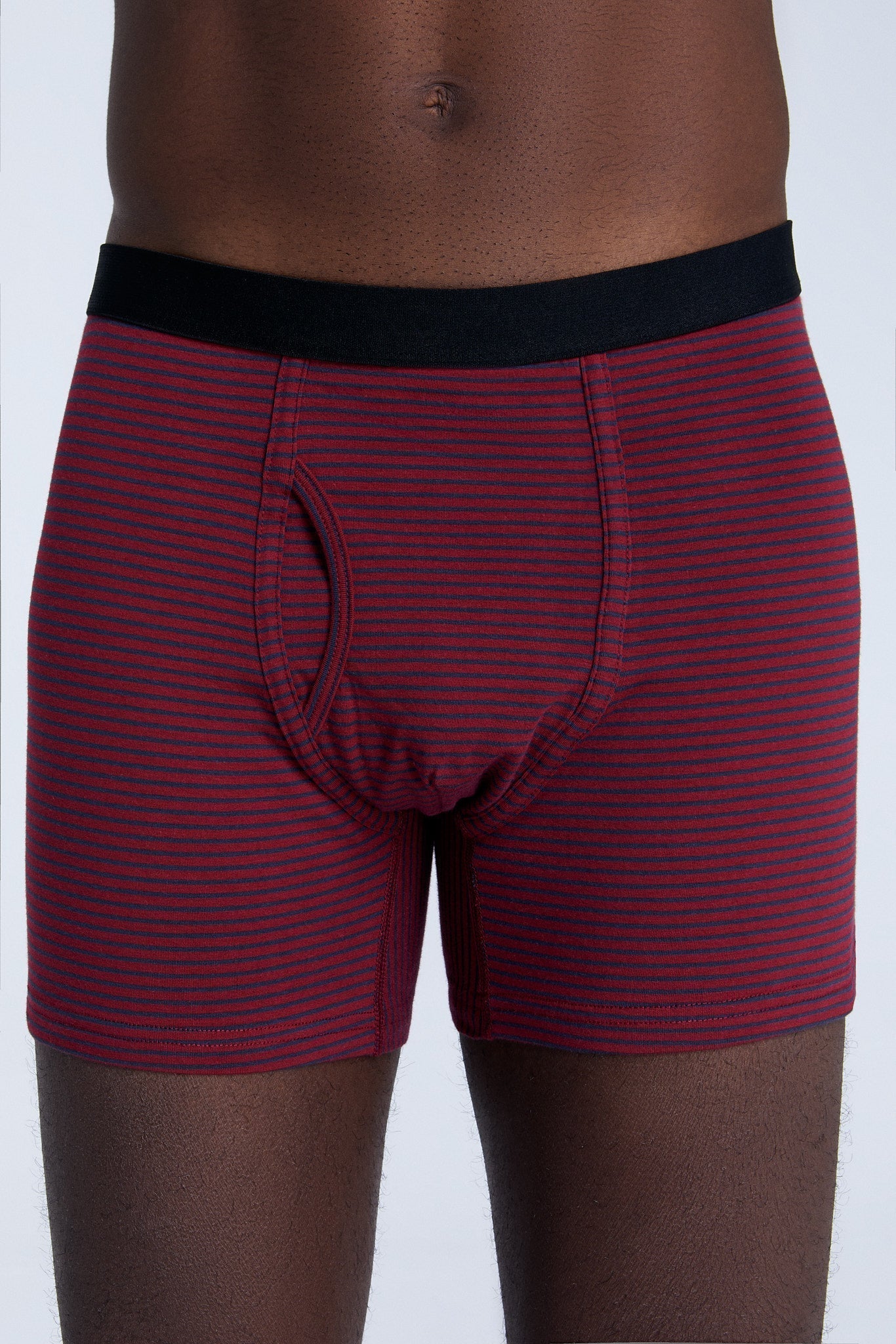 Bio-Baumwoll-Herren Boxershorts mit Eingriff - Evermind.eco