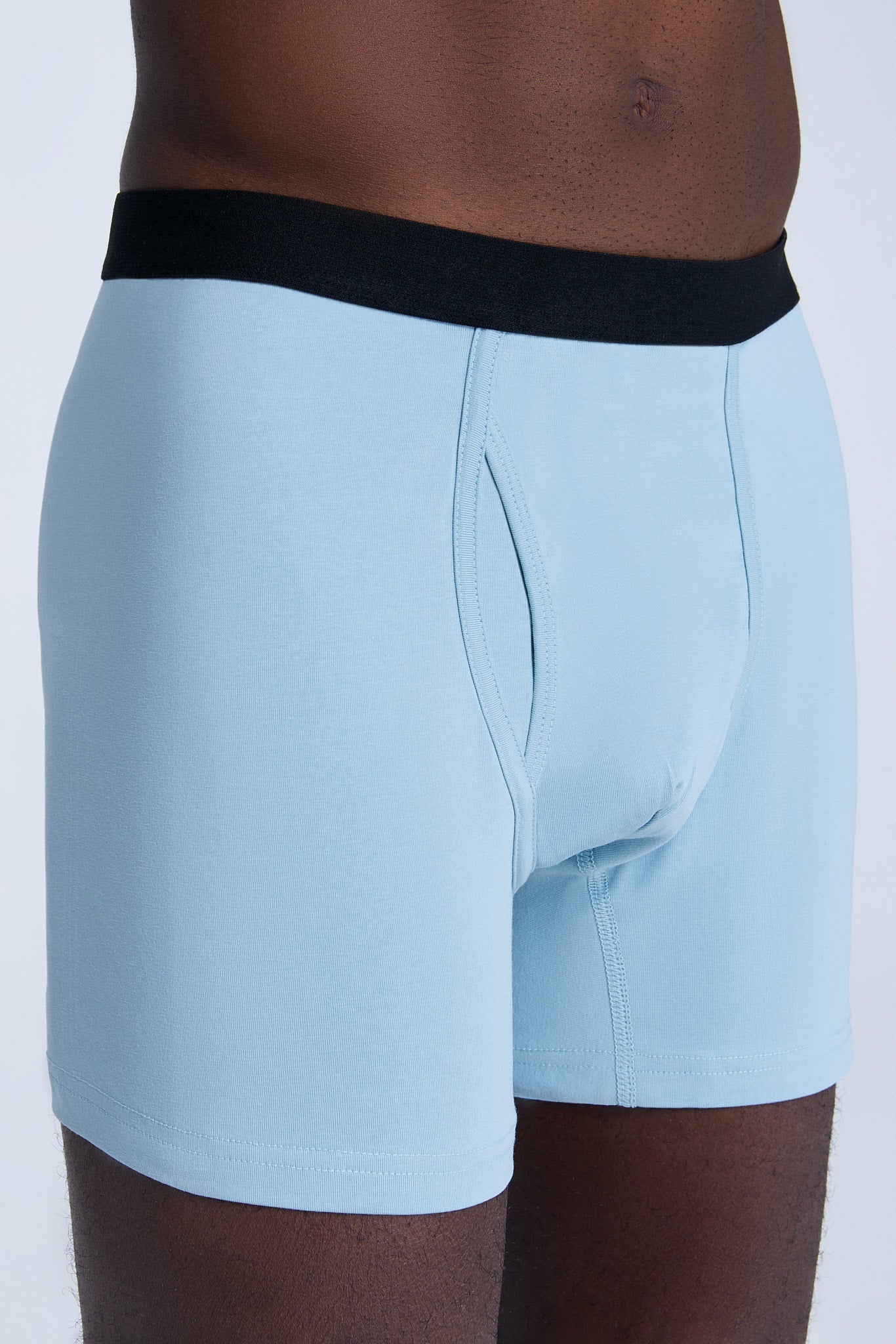 Bio-Baumwoll-Herren Boxershorts mit Eingriff - Evermind.eco