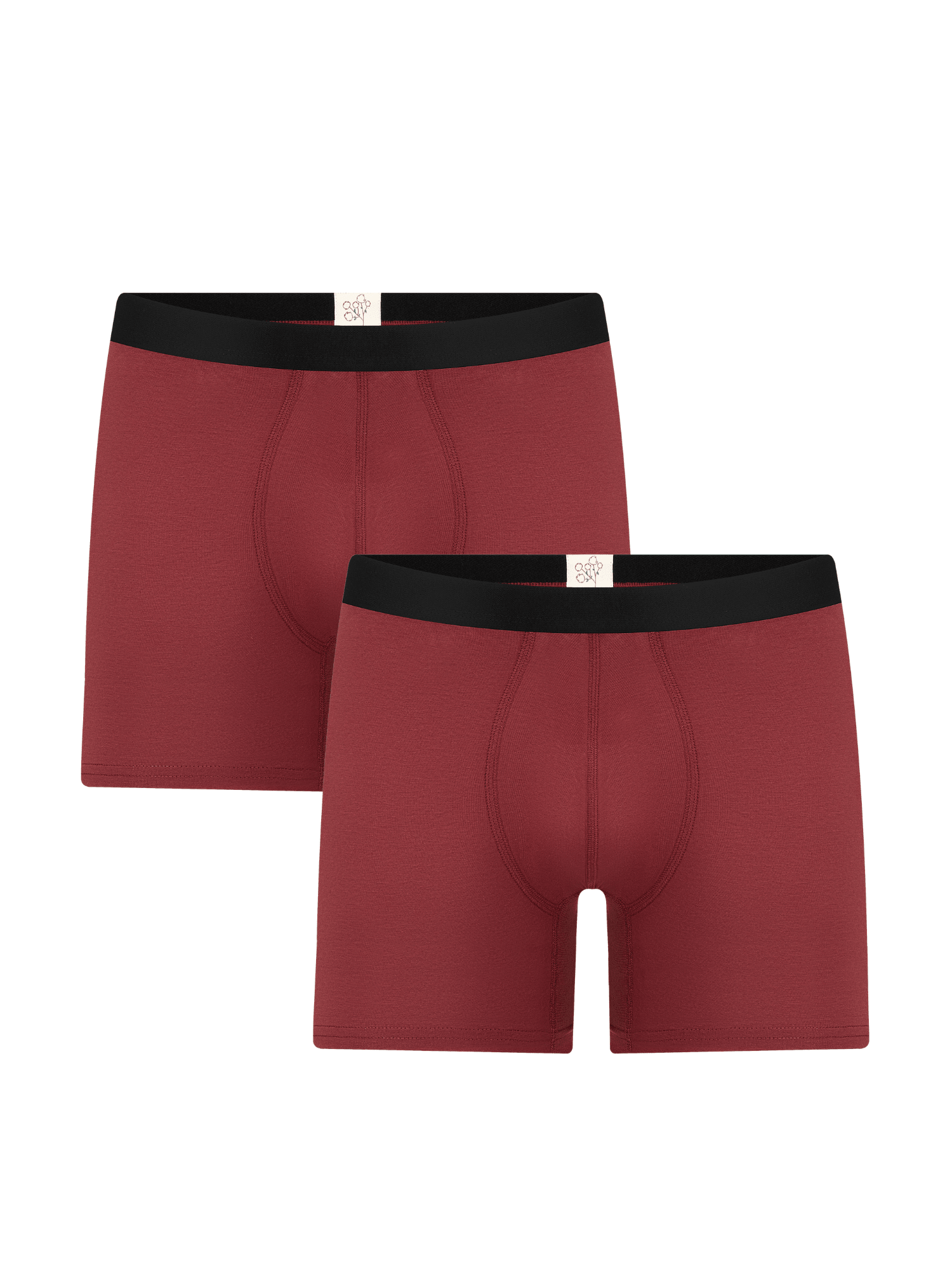 Bio-Baumwoll-Herren Long Trunks - 2er Pack - Evermind.eco
