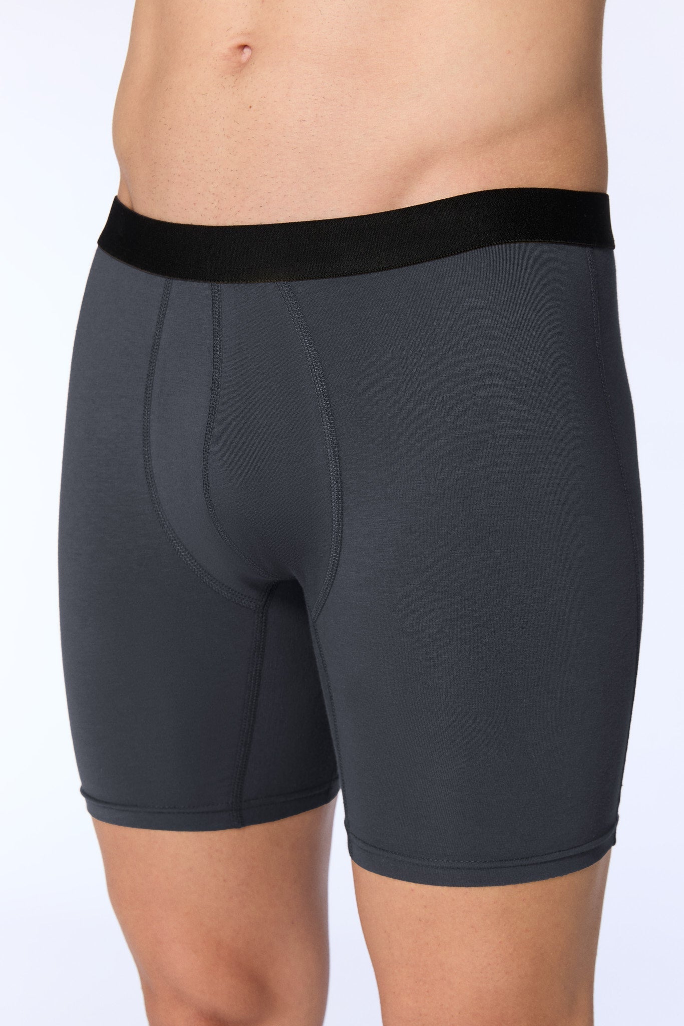 Bio-Baumwoll-Herren Long Trunks - Evermind.eco