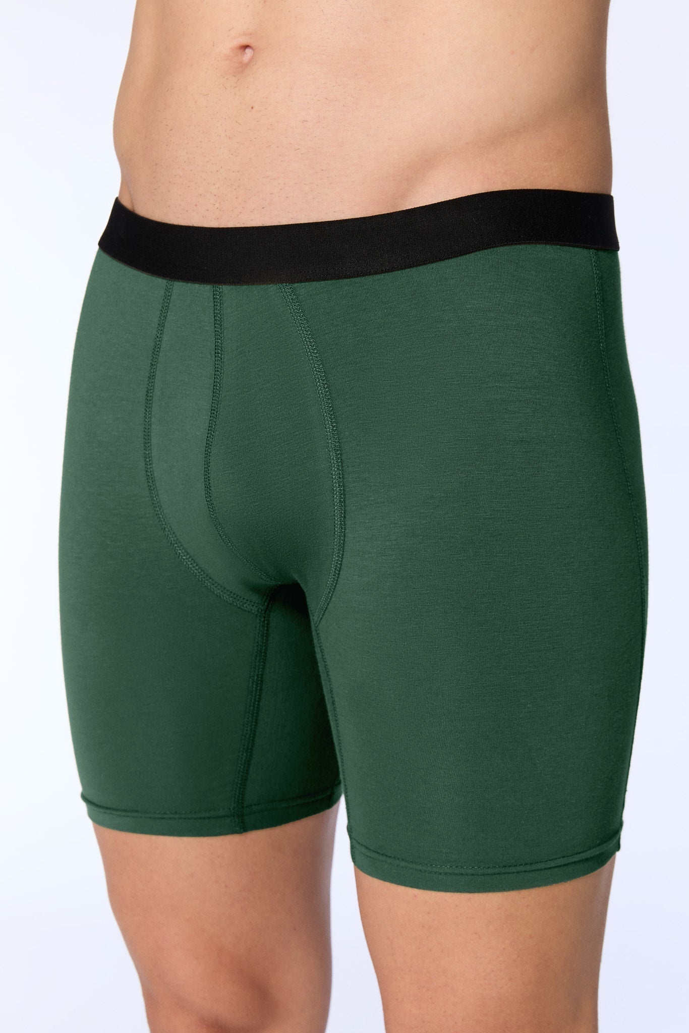 Bio-Baumwoll-Herren Long Trunks - Evermind.eco