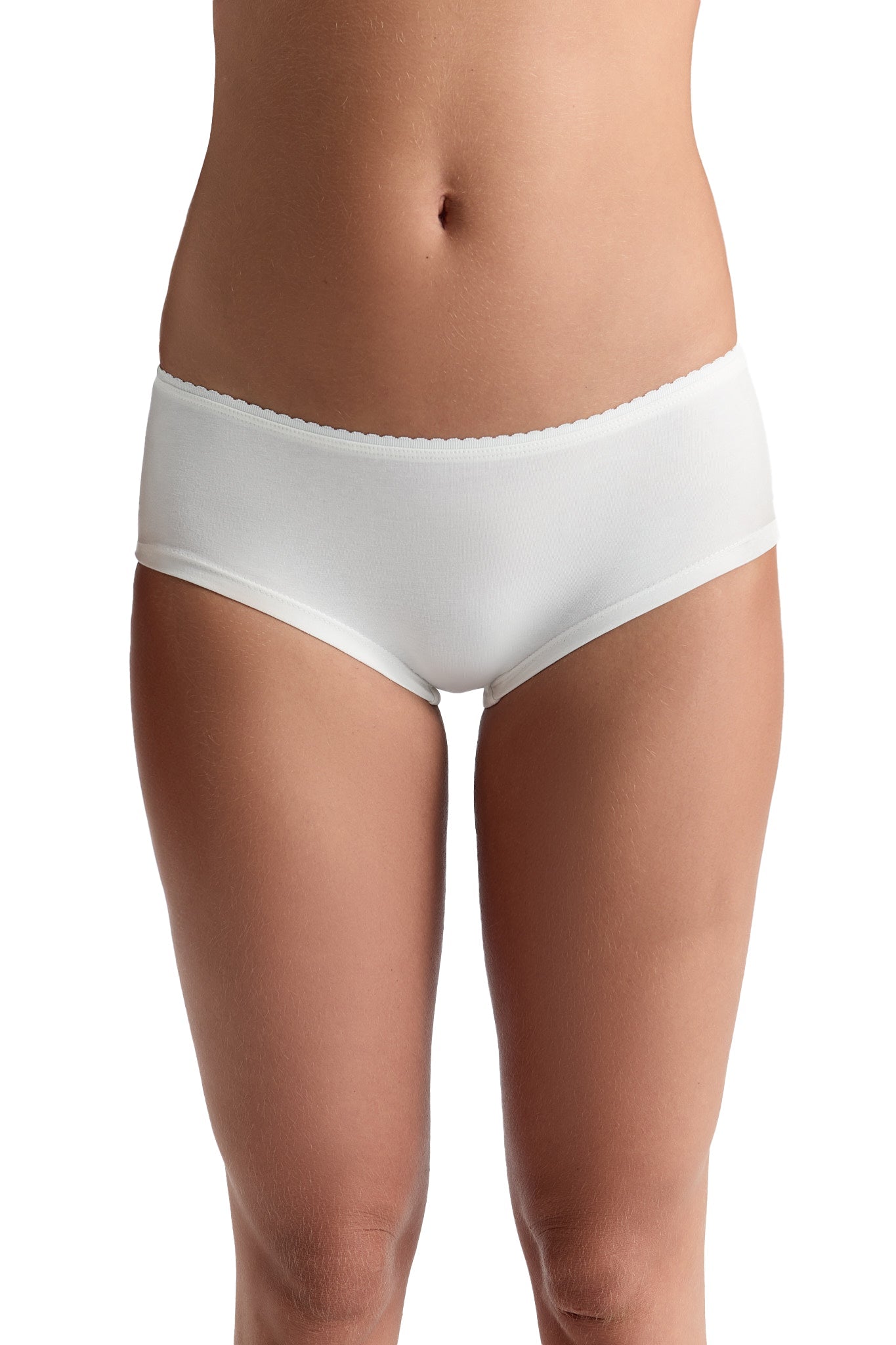 Bio-Baumwoll-Hipster mit feiner Spitze - Evermind.eco