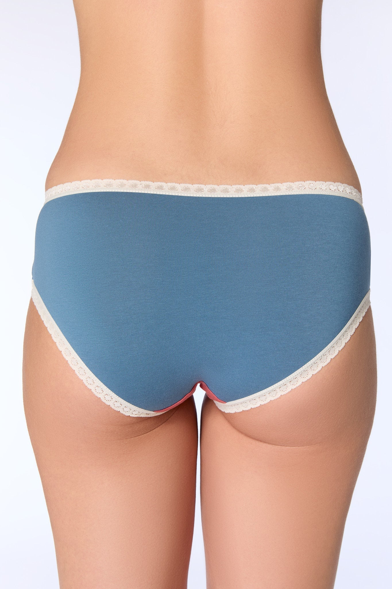 Bio-Baumwoll-Hipster mit Spitze - Evermind.eco