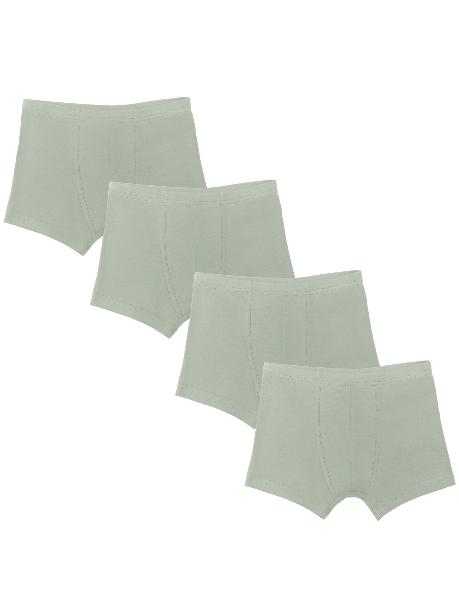 Bio-Baumwoll-Jungen Retroshorts-4er Pack - Evermind.eco