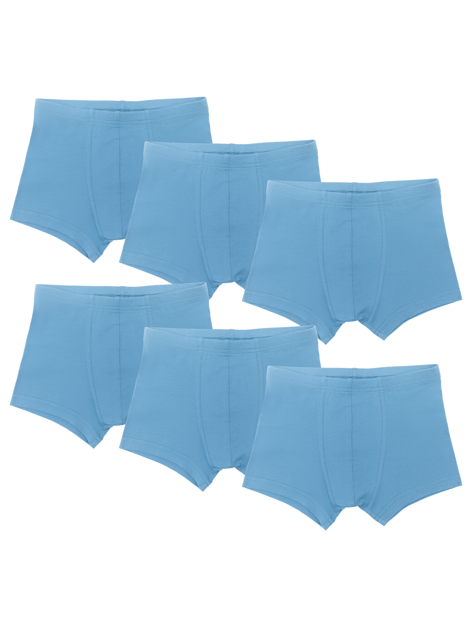 Bio-Baumwoll-Jungen Retroshorts-6er Pack - Evermind.eco