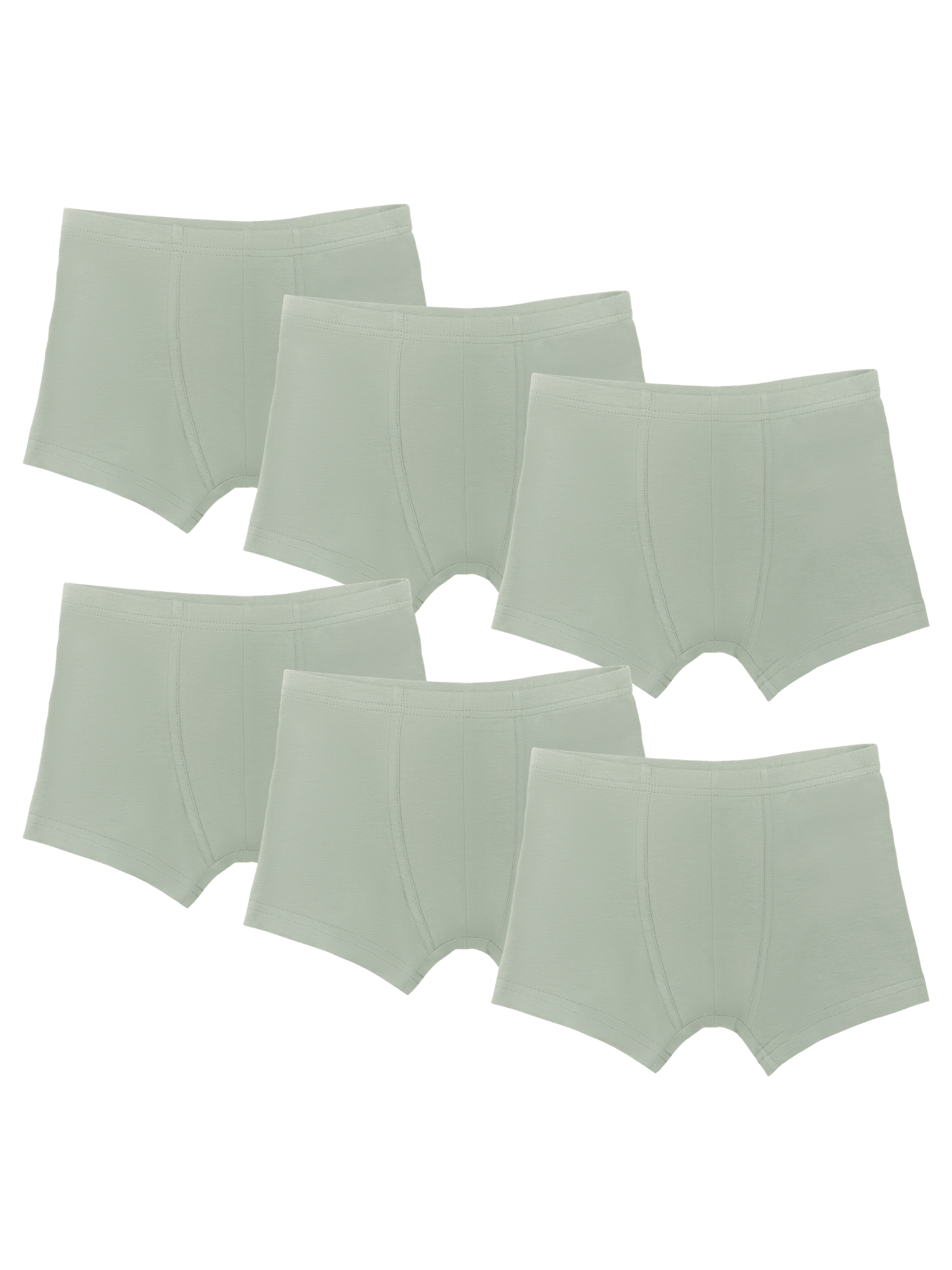Bio-Baumwoll-Jungen Retroshorts-6er Pack - Evermind.eco