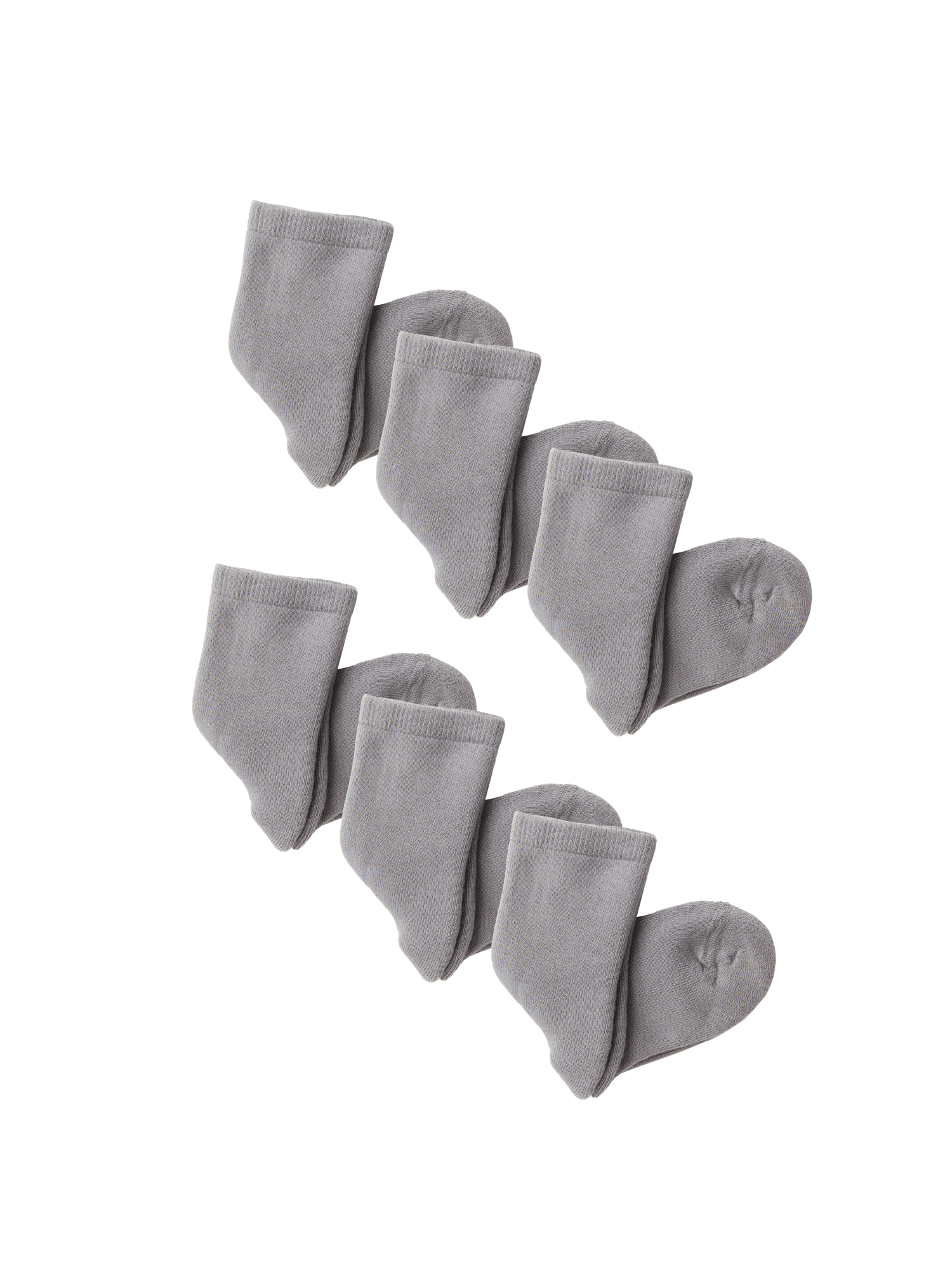 Bio-Baumwoll-Kinder Frotteesocken – 6er Pack - Evermind.eco