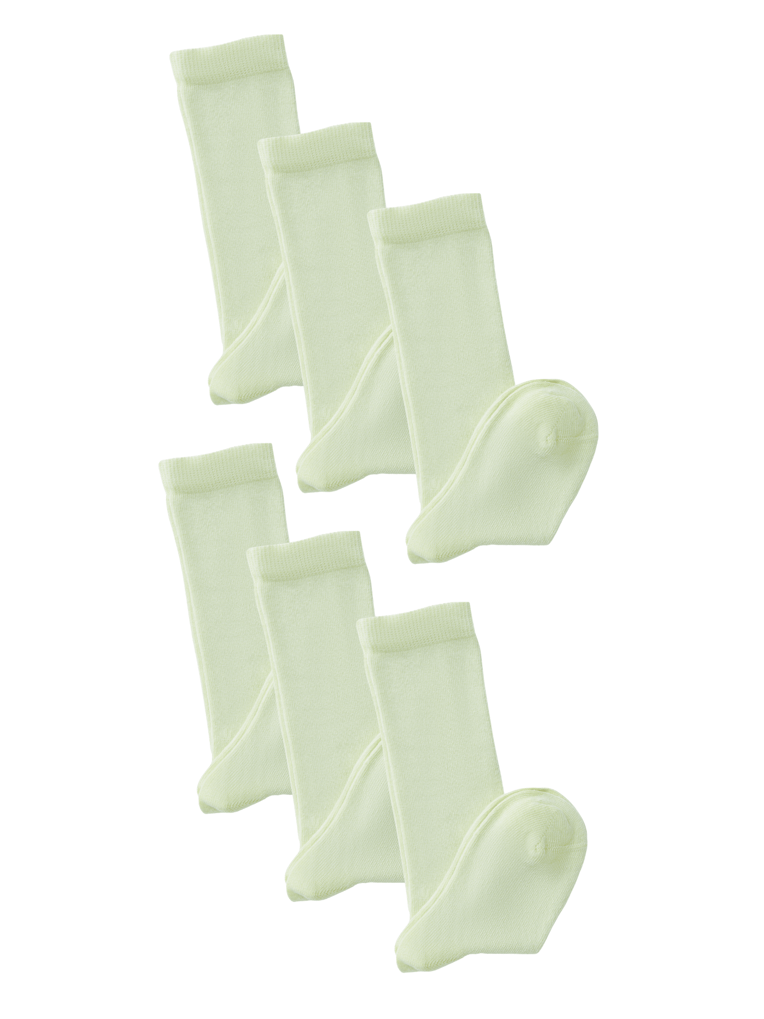 Bio-Baumwoll-Kinderkniestrümpfe – 6er Pack - Evermind.eco