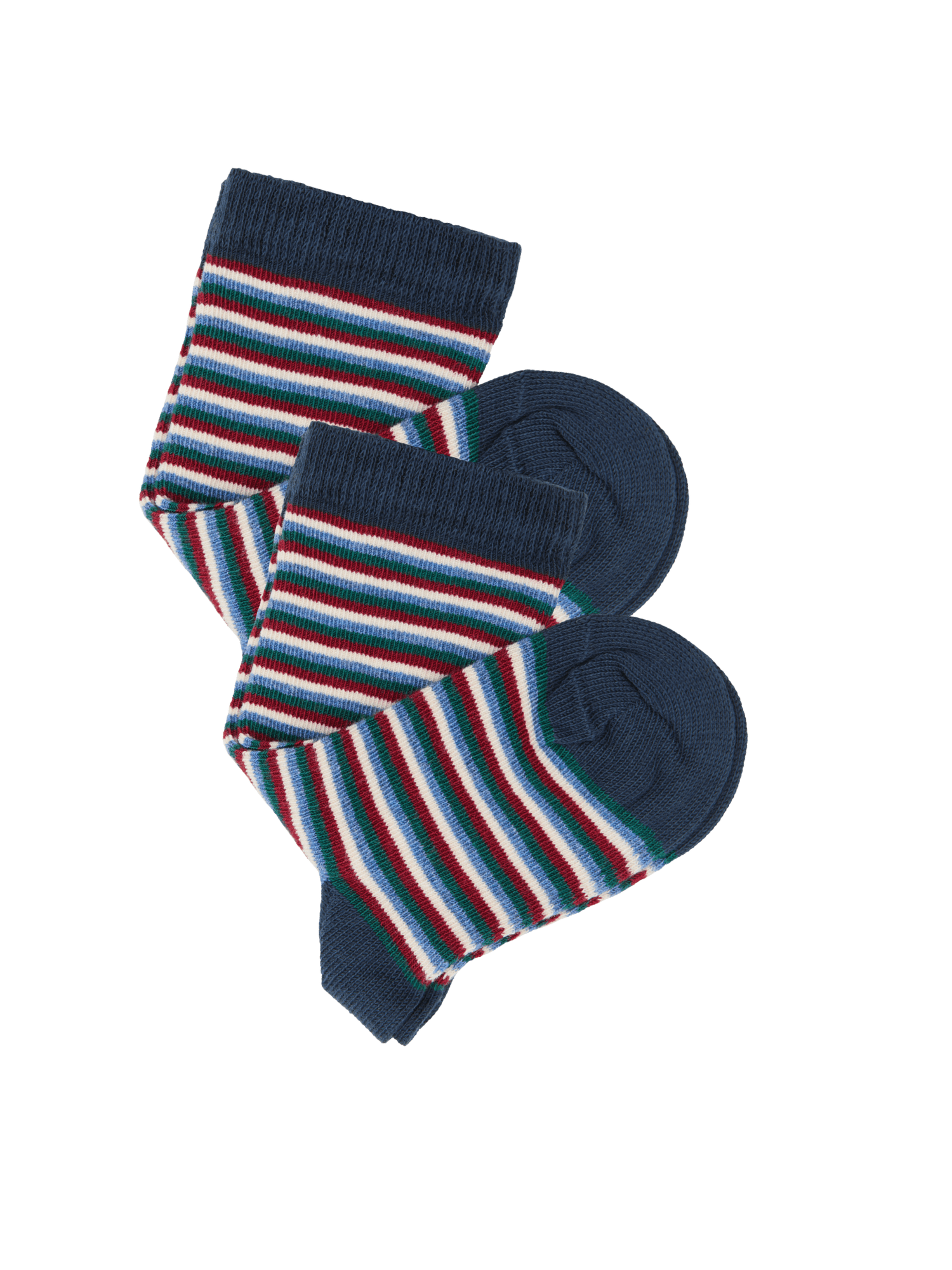 Bio-Baumwoll-Kindersocken-2er Pack - Evermind.eco