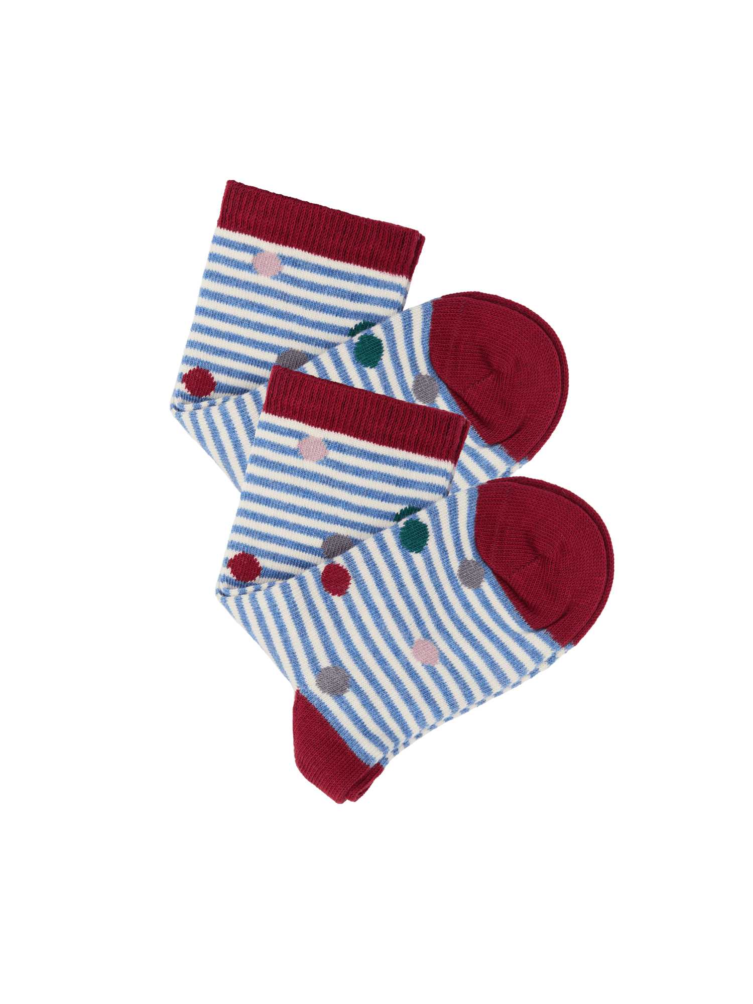 Bio-Baumwoll-Kindersocken-2er Pack - Evermind.eco