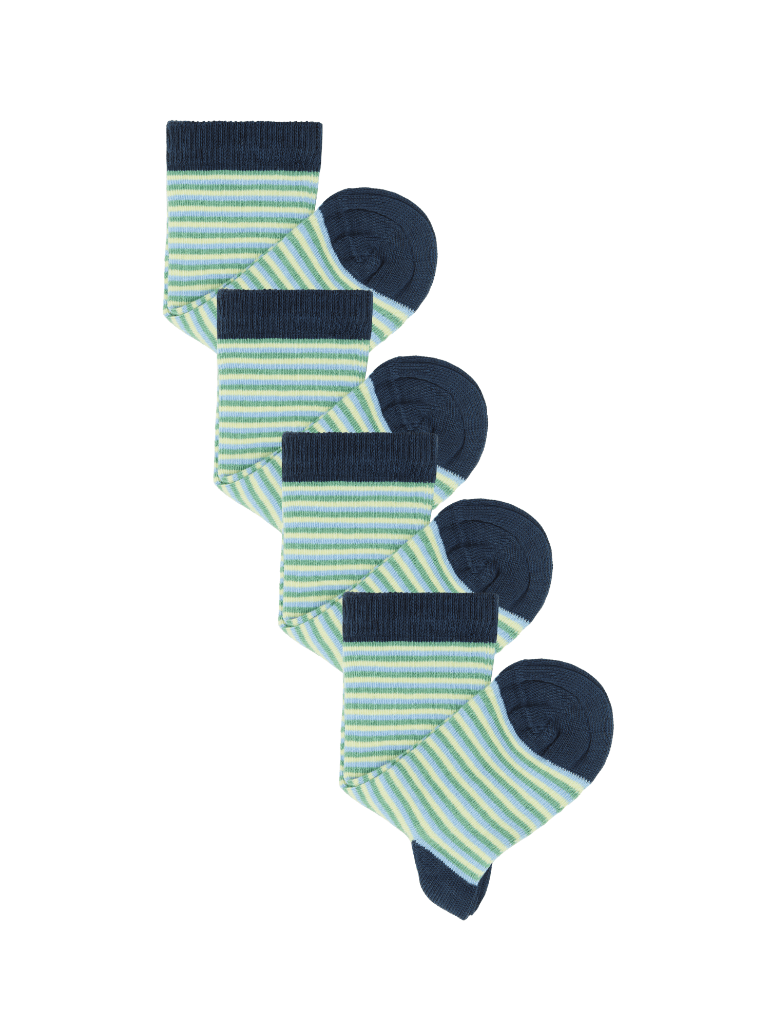 Bio-Baumwoll-Kindersocken-4er Pack - Evermind.eco