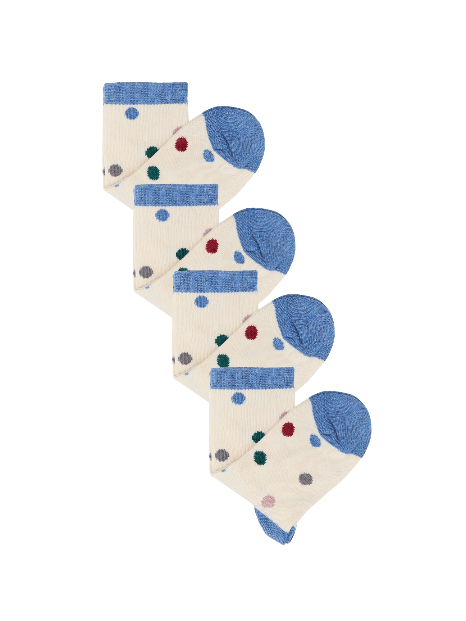 Bio-Baumwoll-Kindersocken-4er Pack - Evermind.eco