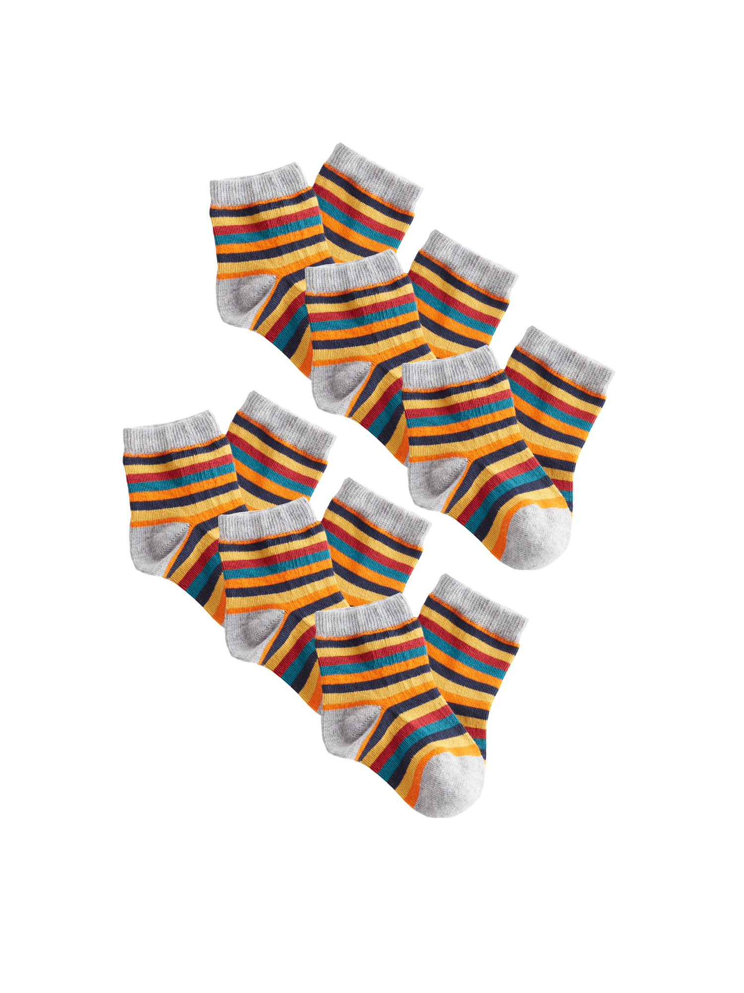 Bio-Baumwoll-Kindersocken – 6er Pack - Evermind.eco
