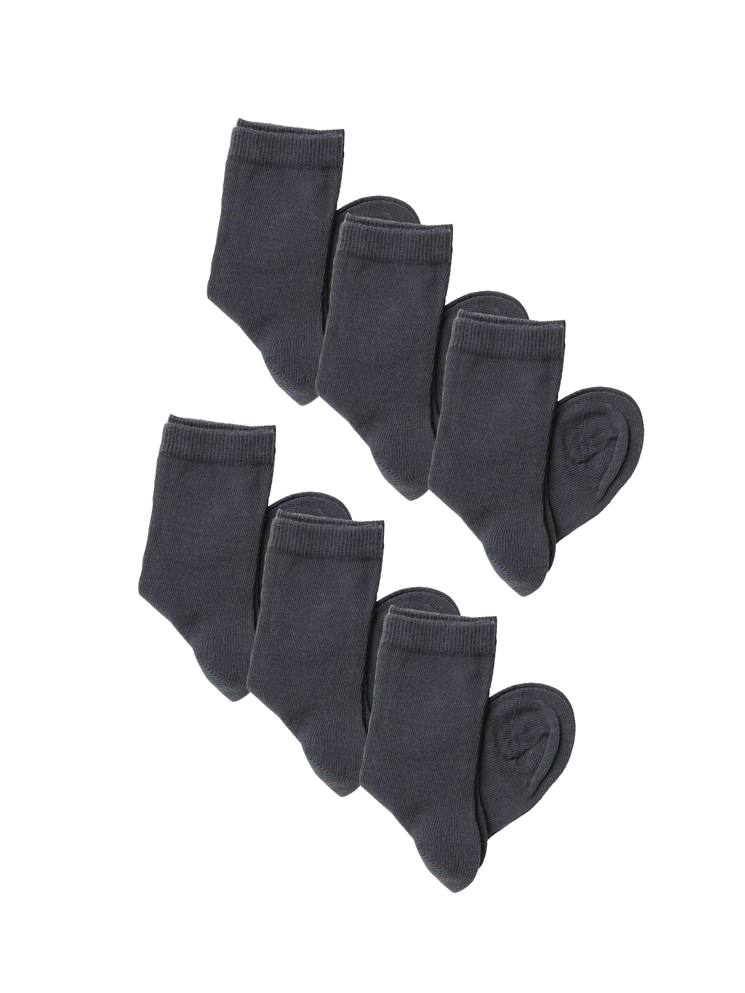 Bio-Baumwoll-Kindersocken – 6er Pack - Evermind.eco