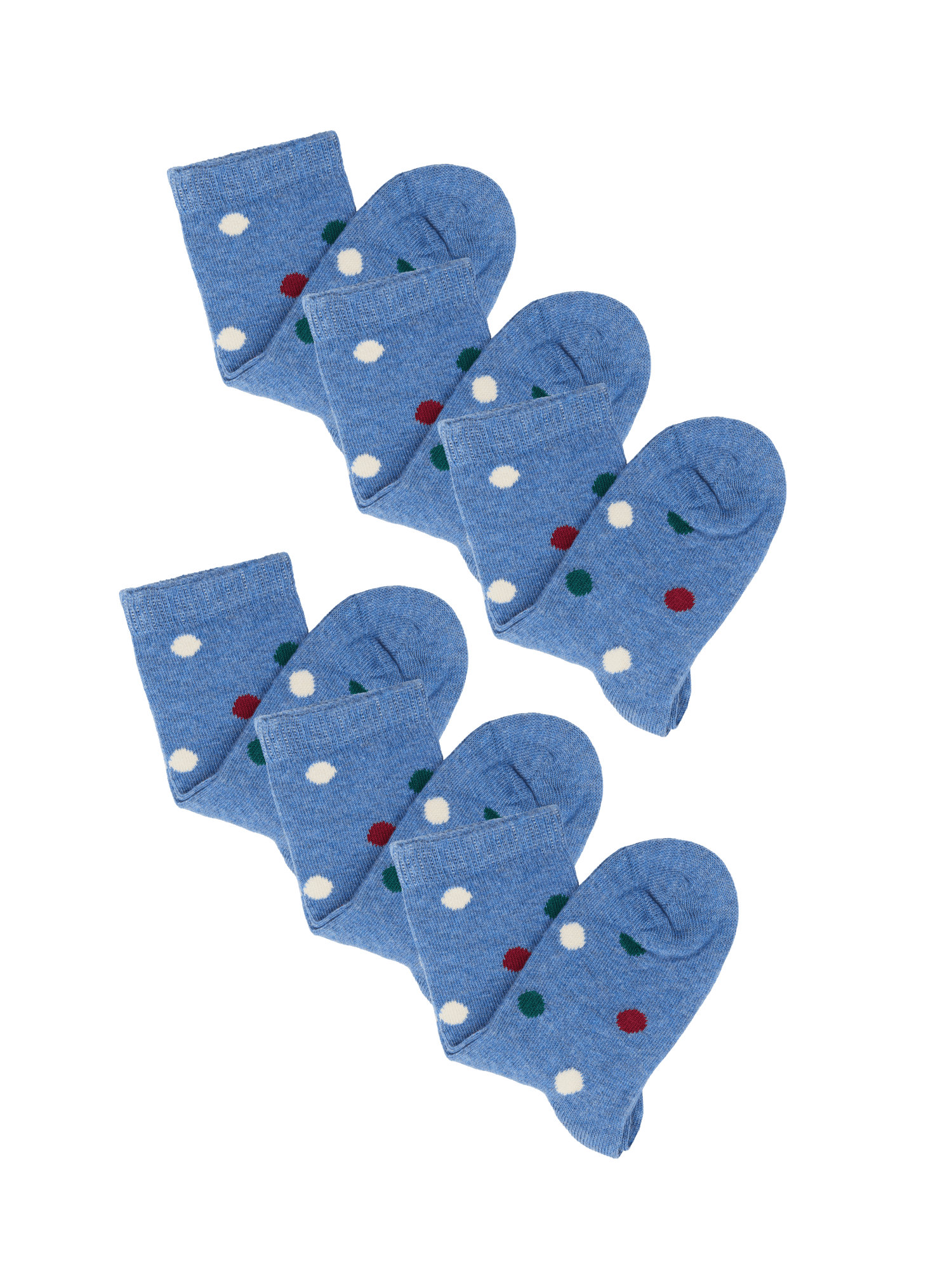Bio-Baumwoll-Kindersocken – 6er Pack - Evermind.eco