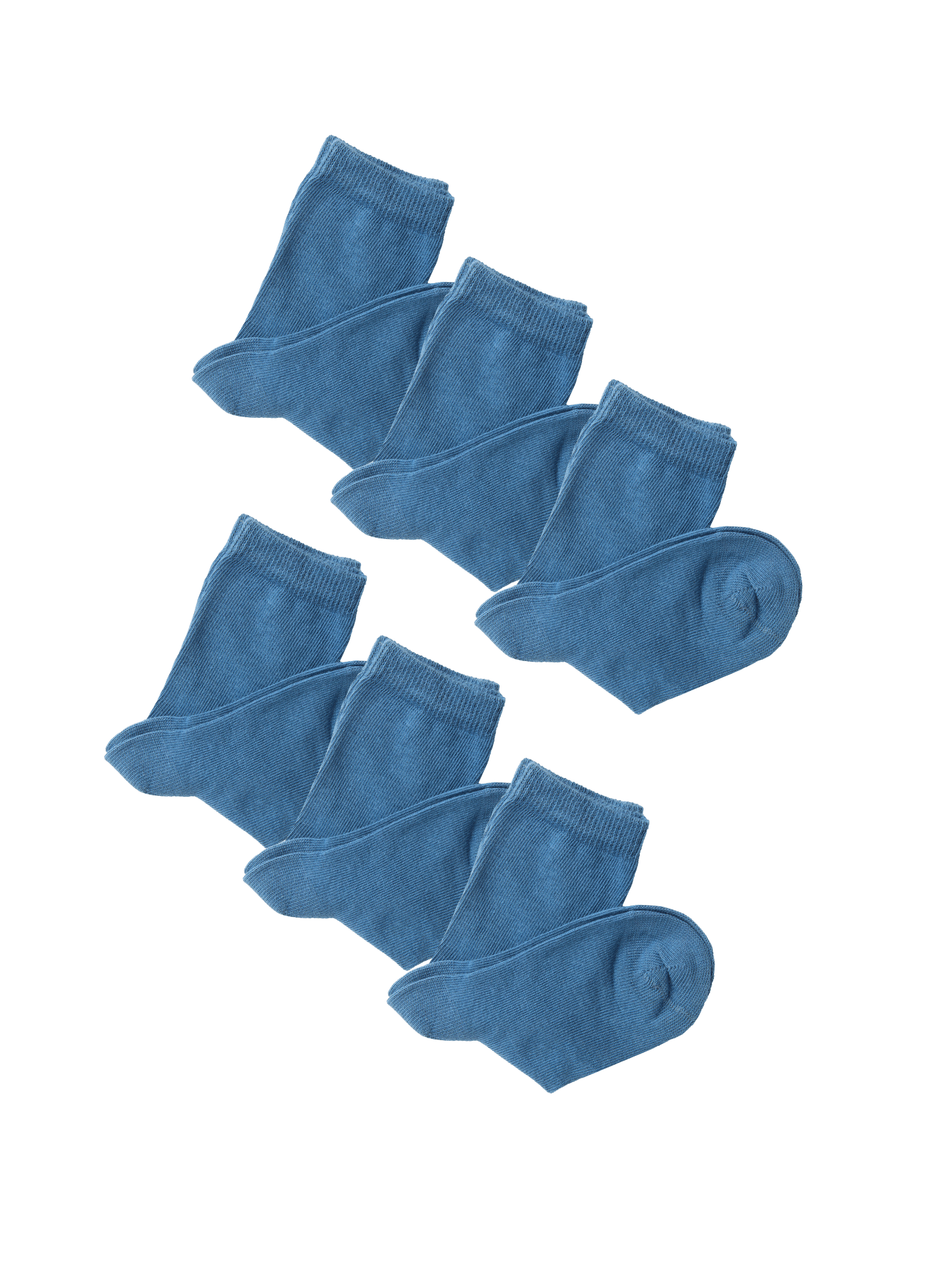 Bio-Baumwoll-Kindersocken – 6er Pack - Evermind.eco