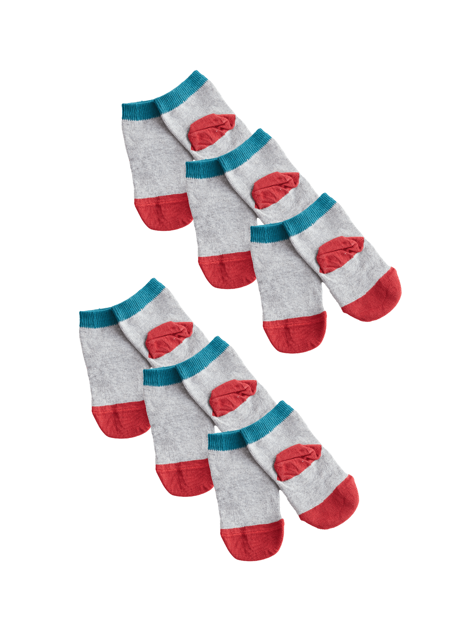 Bio-Baumwoll-Kindersocken – 6er Pack - Evermind.eco