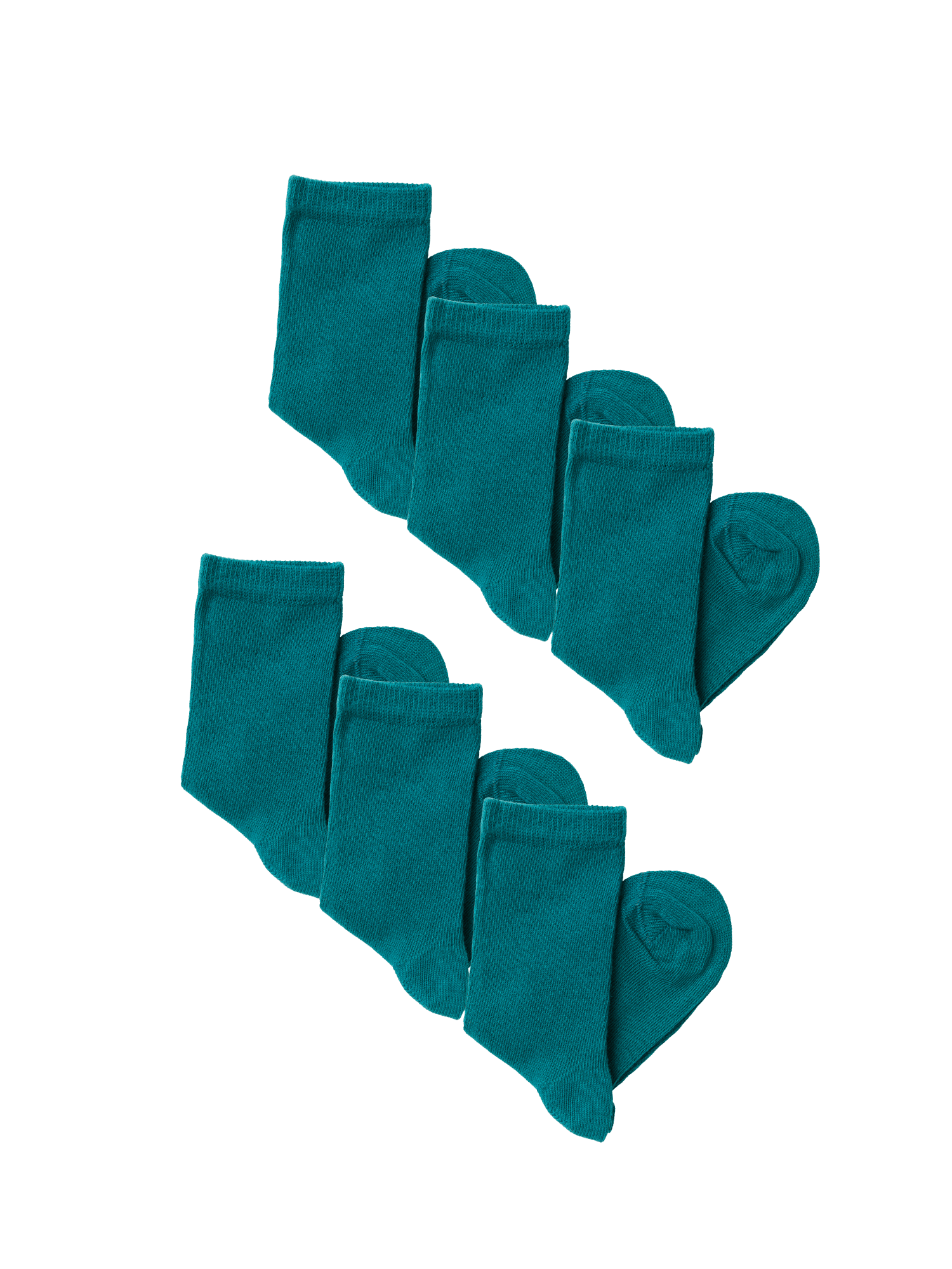 Bio-Baumwoll-Kindersocken – 6er Pack - Evermind.eco