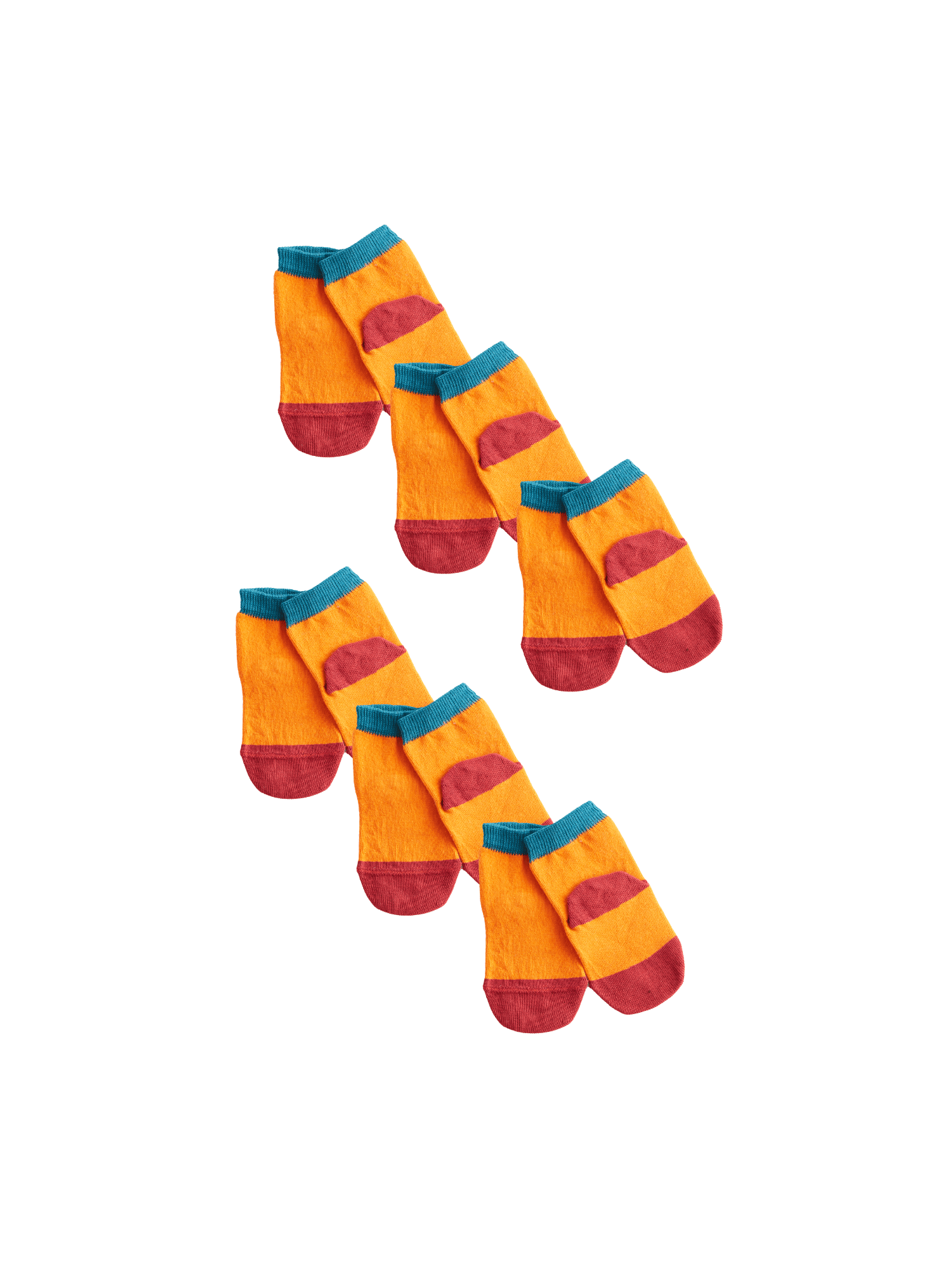 Bio-Baumwoll-Kindersocken – 6er Pack - Evermind.eco